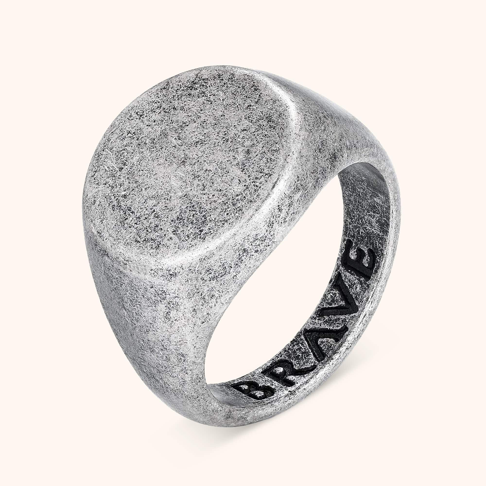 "Shadow" BRAVE Men's Ring - Milas Jewels Shop