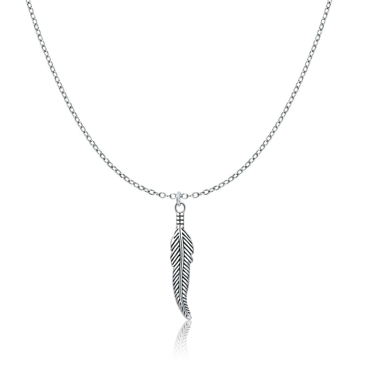 Feather BRAVE Men's Necklace