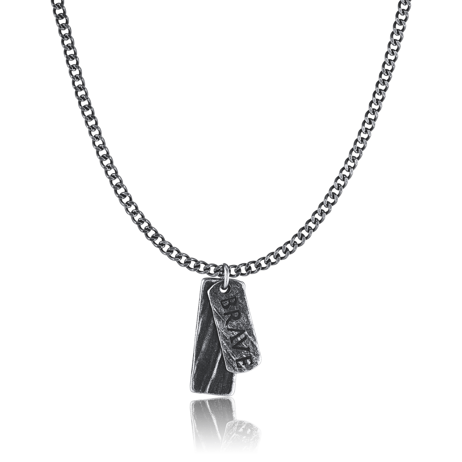 Hatching BRAVE Men's Necklace