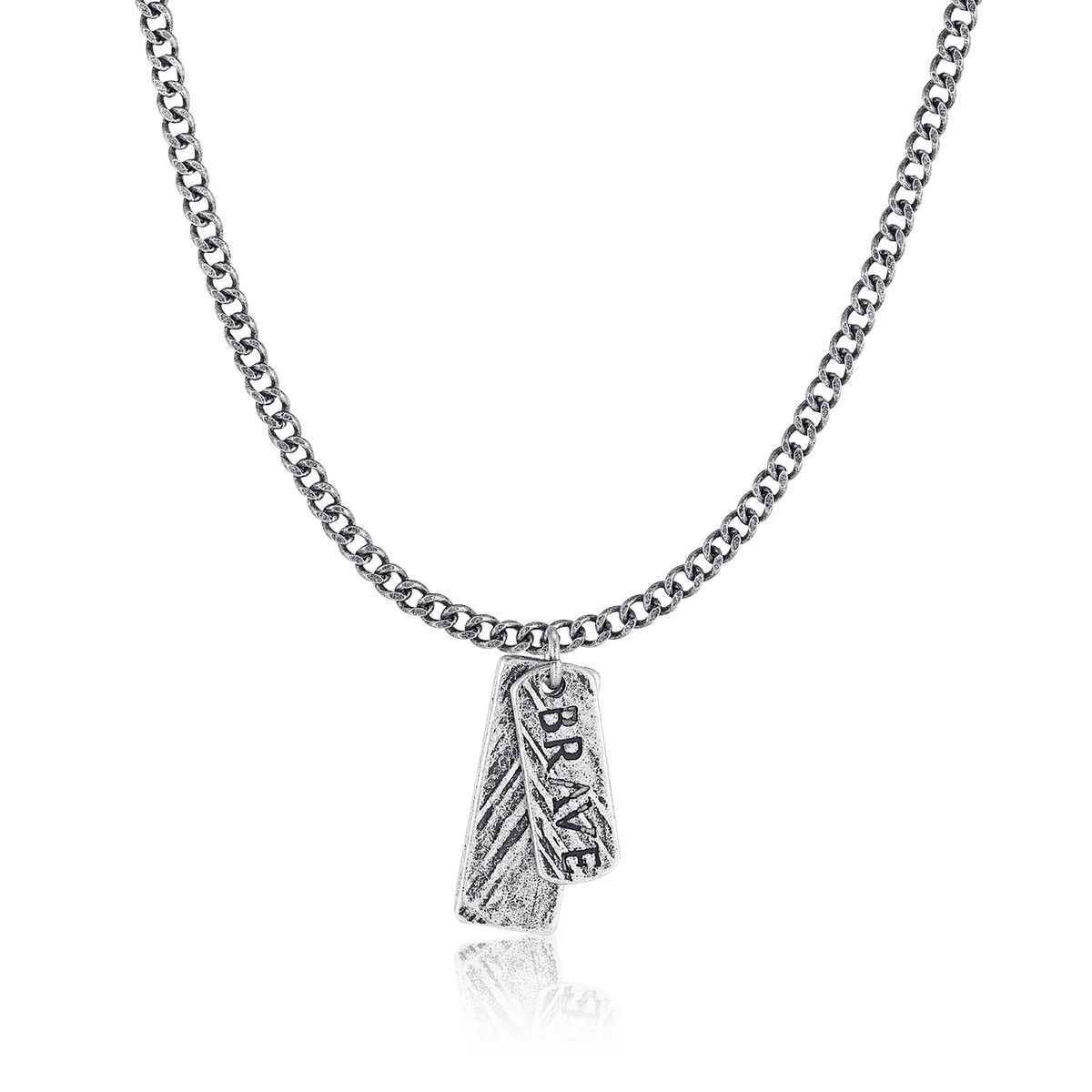 Hatching BRAVE Men's Necklace - Milas Jewels Shop
