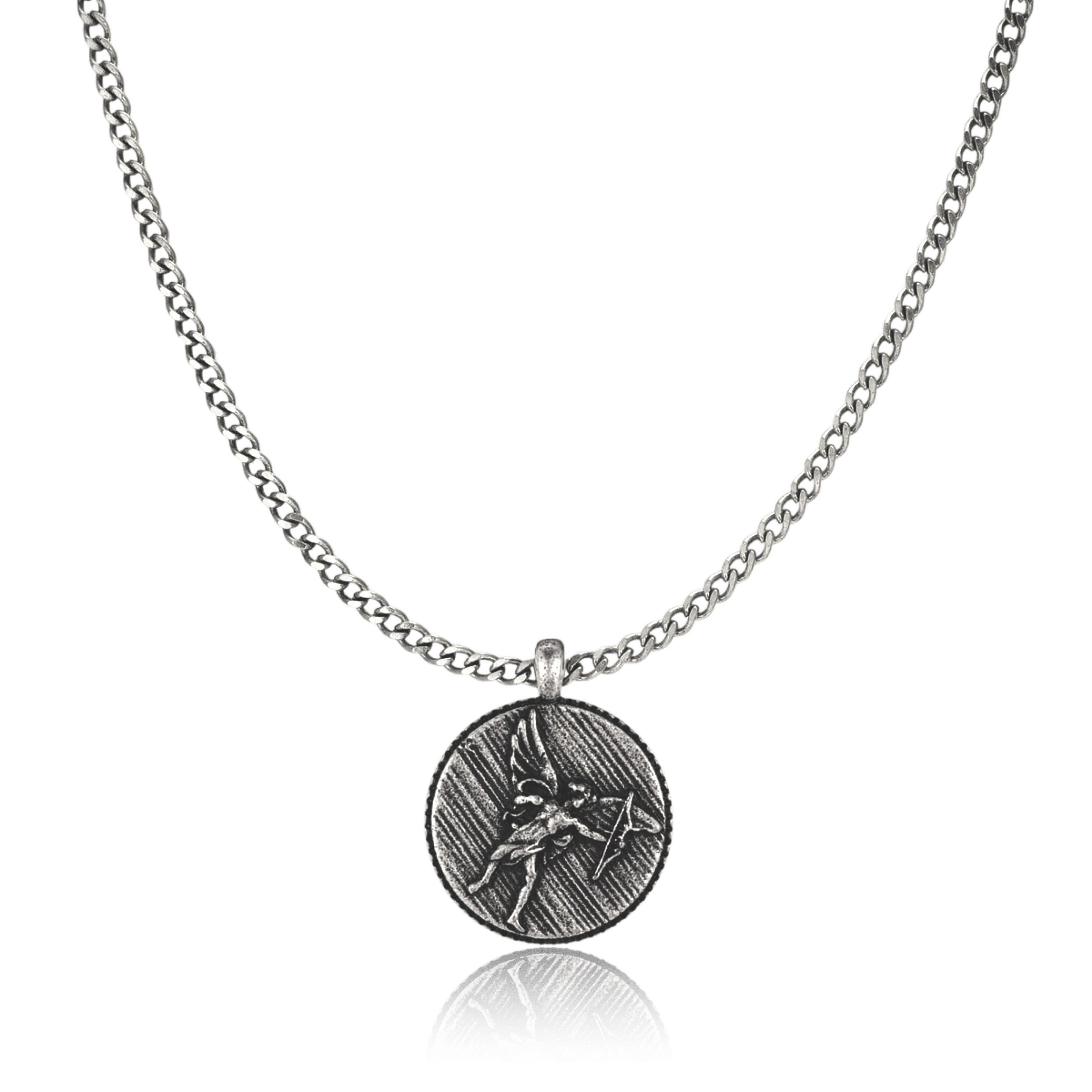 Cupid BRAVE Men's Necklace - Milas Jewels Shop