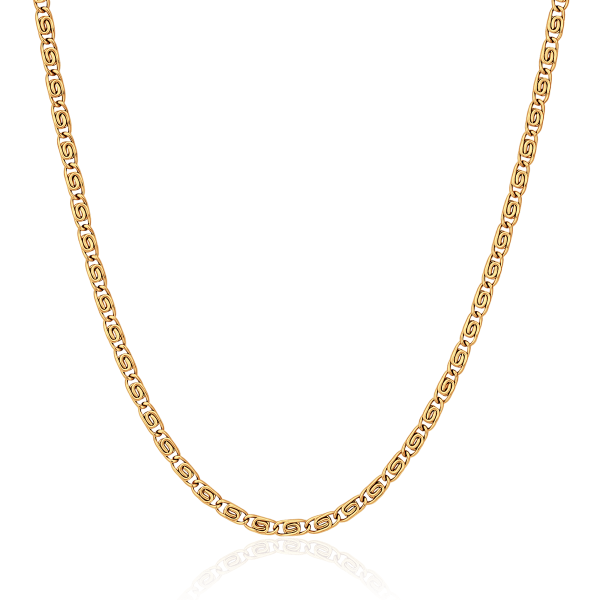 Greek BRAVE Men's Necklace