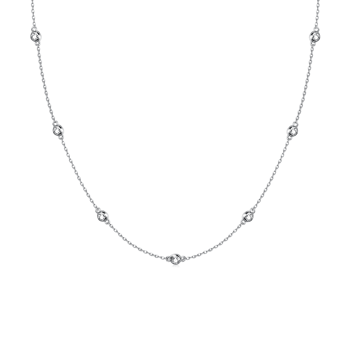 Diamonds Necklace - Milas Jewels Shop