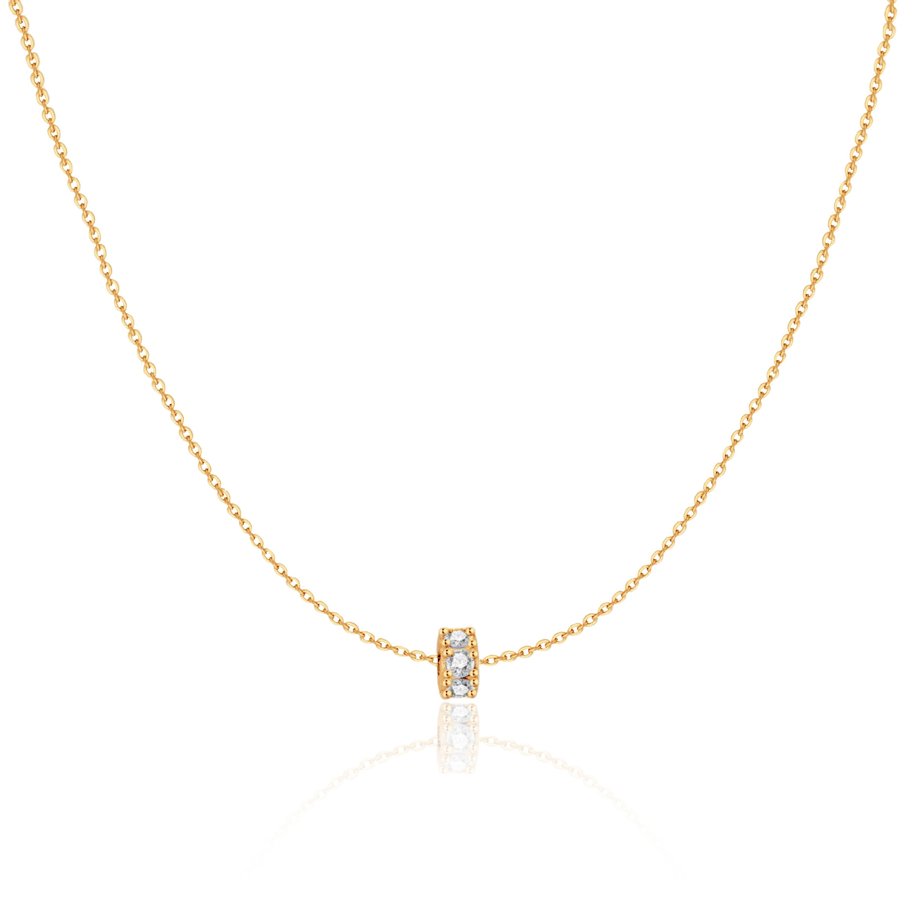 Radiant Wheel Necklace