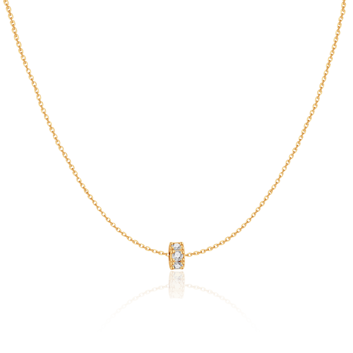Radiant Wheel Necklace