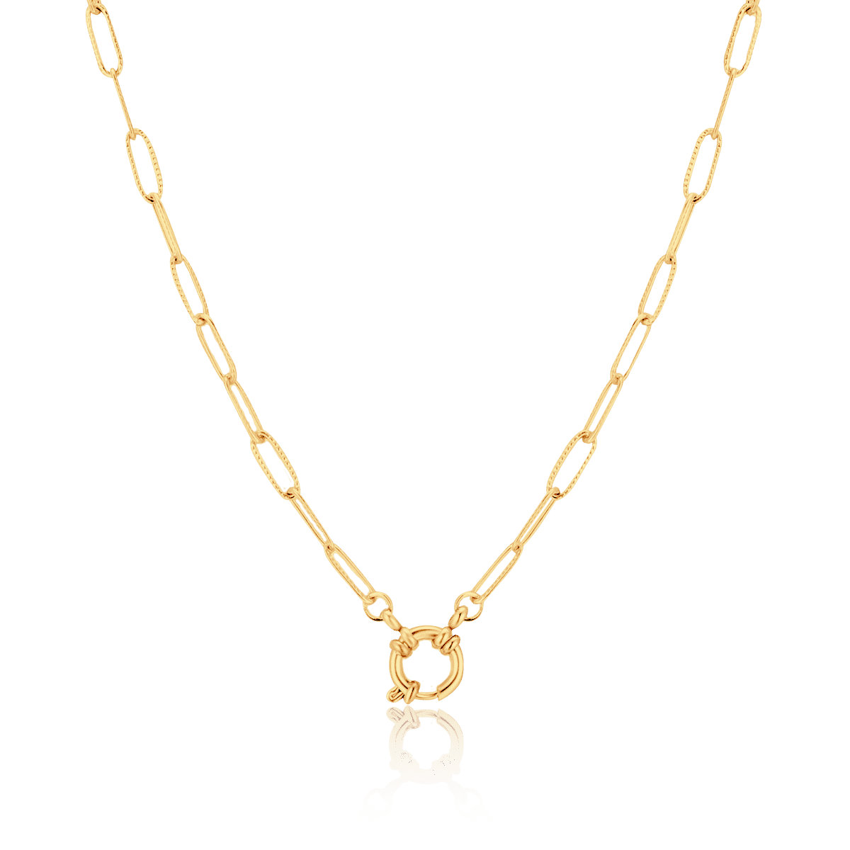 Prisoner Circle Necklace - Milas Jewels Shop