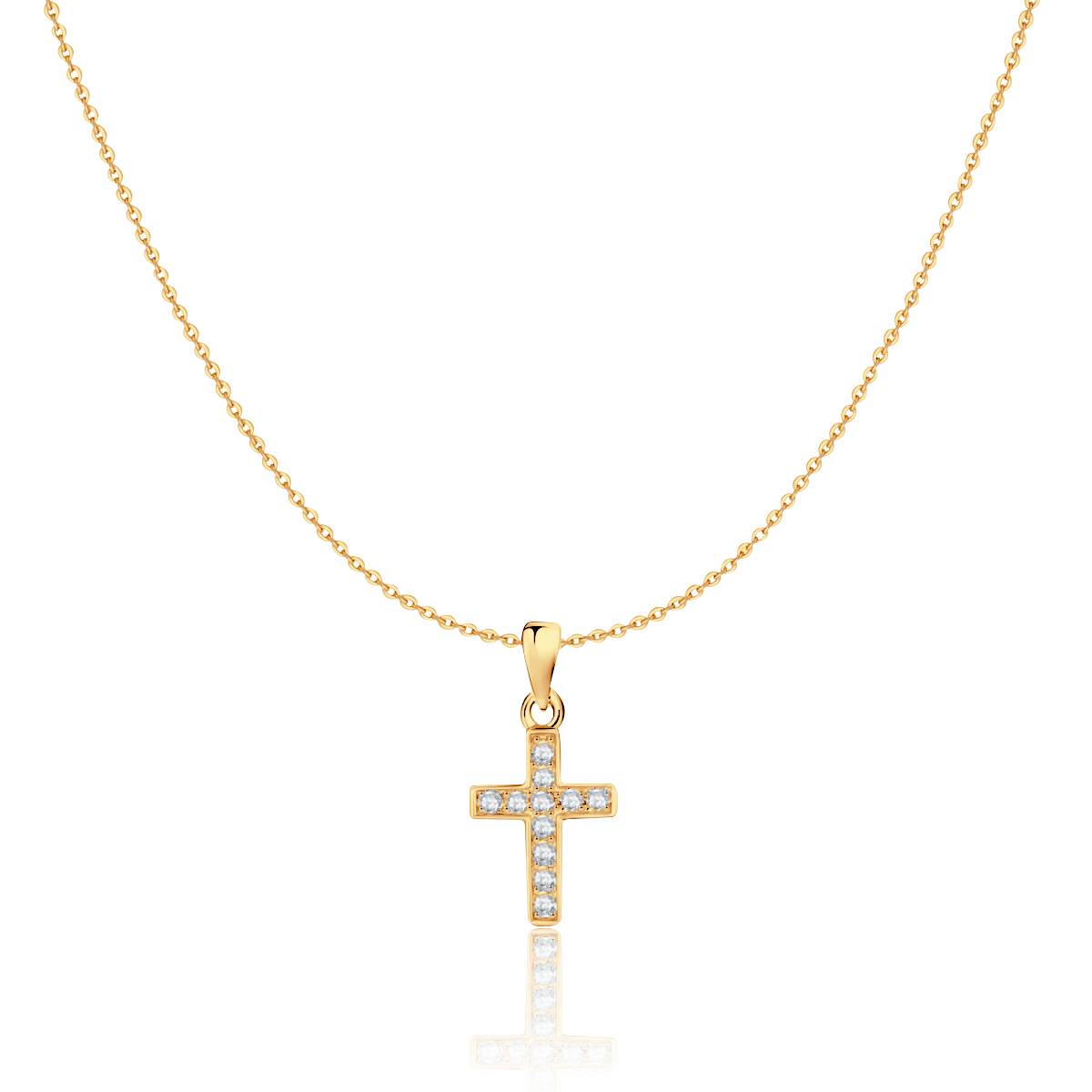 Luminous Cross Necklace