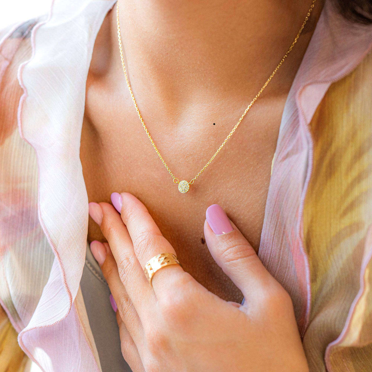 Spark Cyclone Necklace