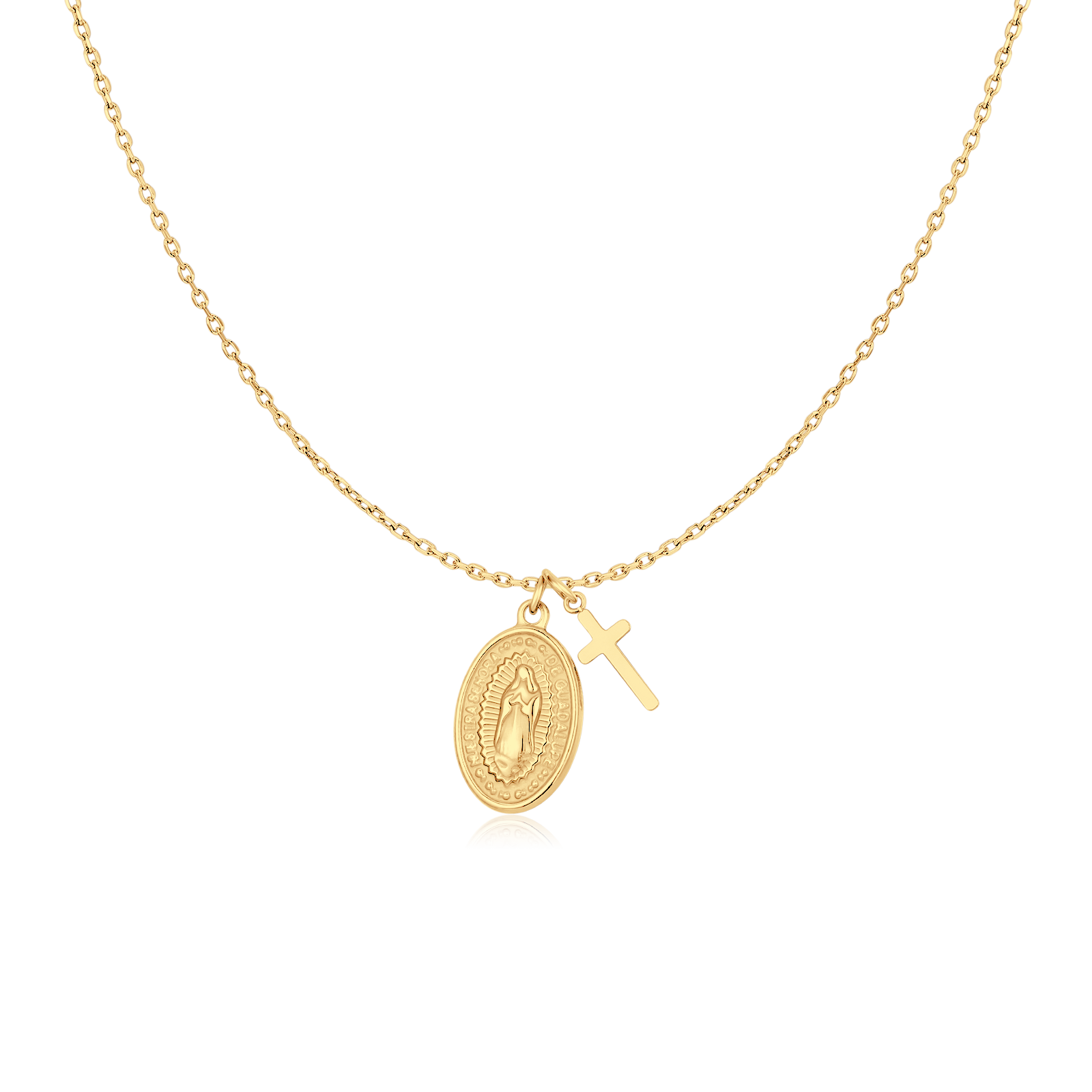 Virgin of Guadalupe Necklace - Milas Jewels Shop