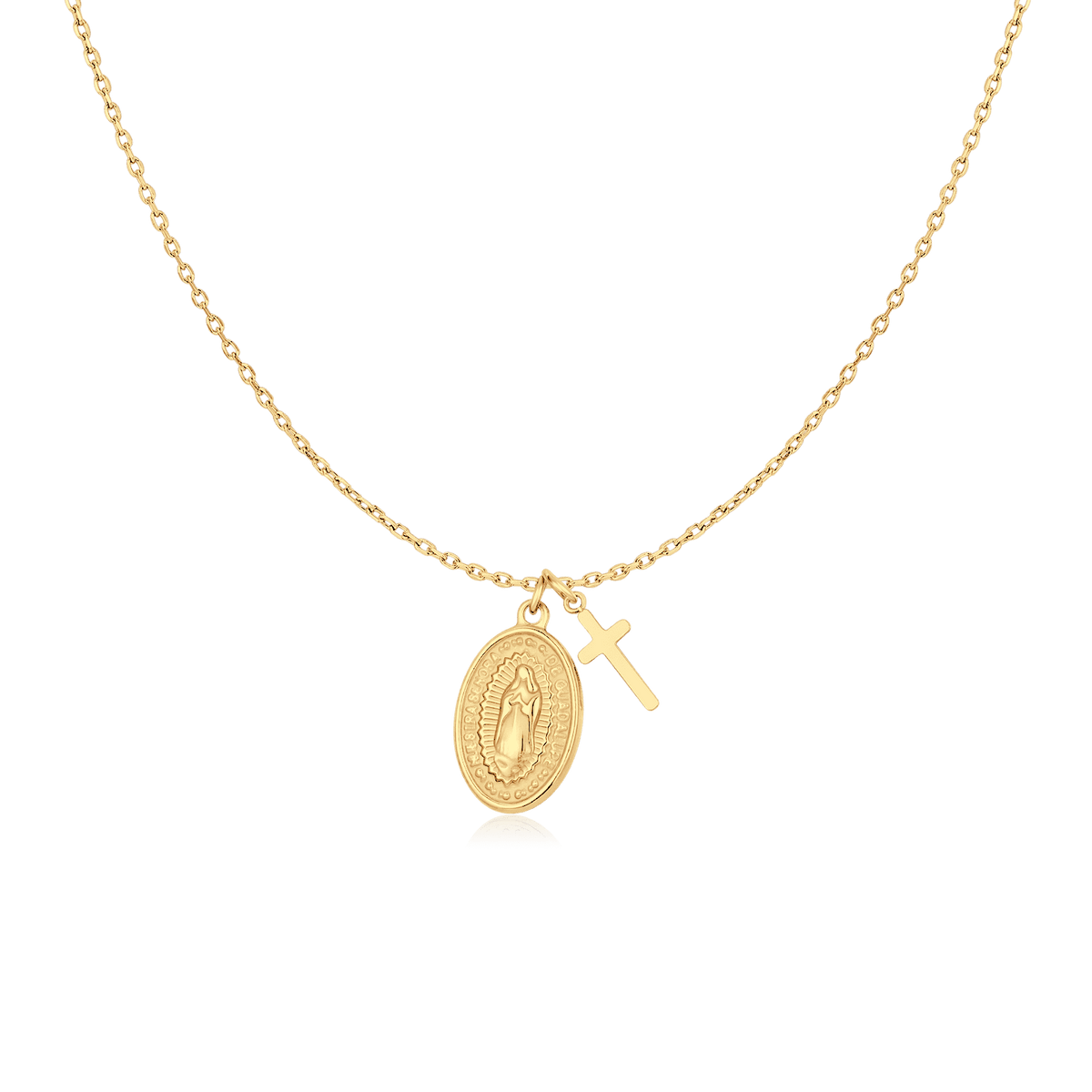 Virgin of Guadalupe Necklace - Milas Jewels Shop