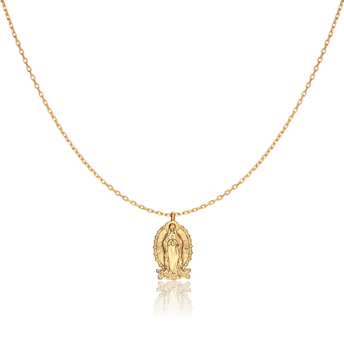 Guadalupe Virgin Necklace