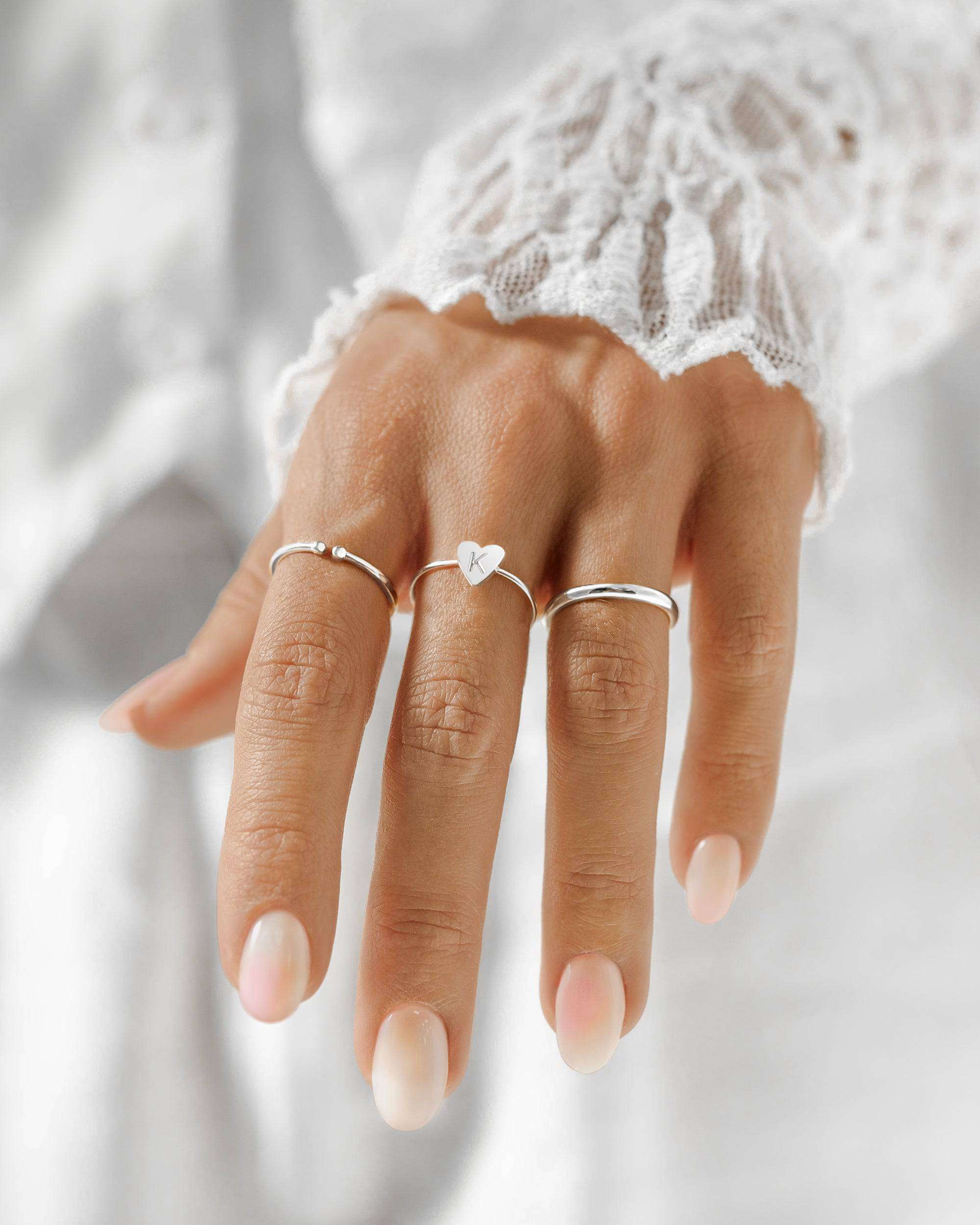 Initial Ring - Milas Jewels Shop
