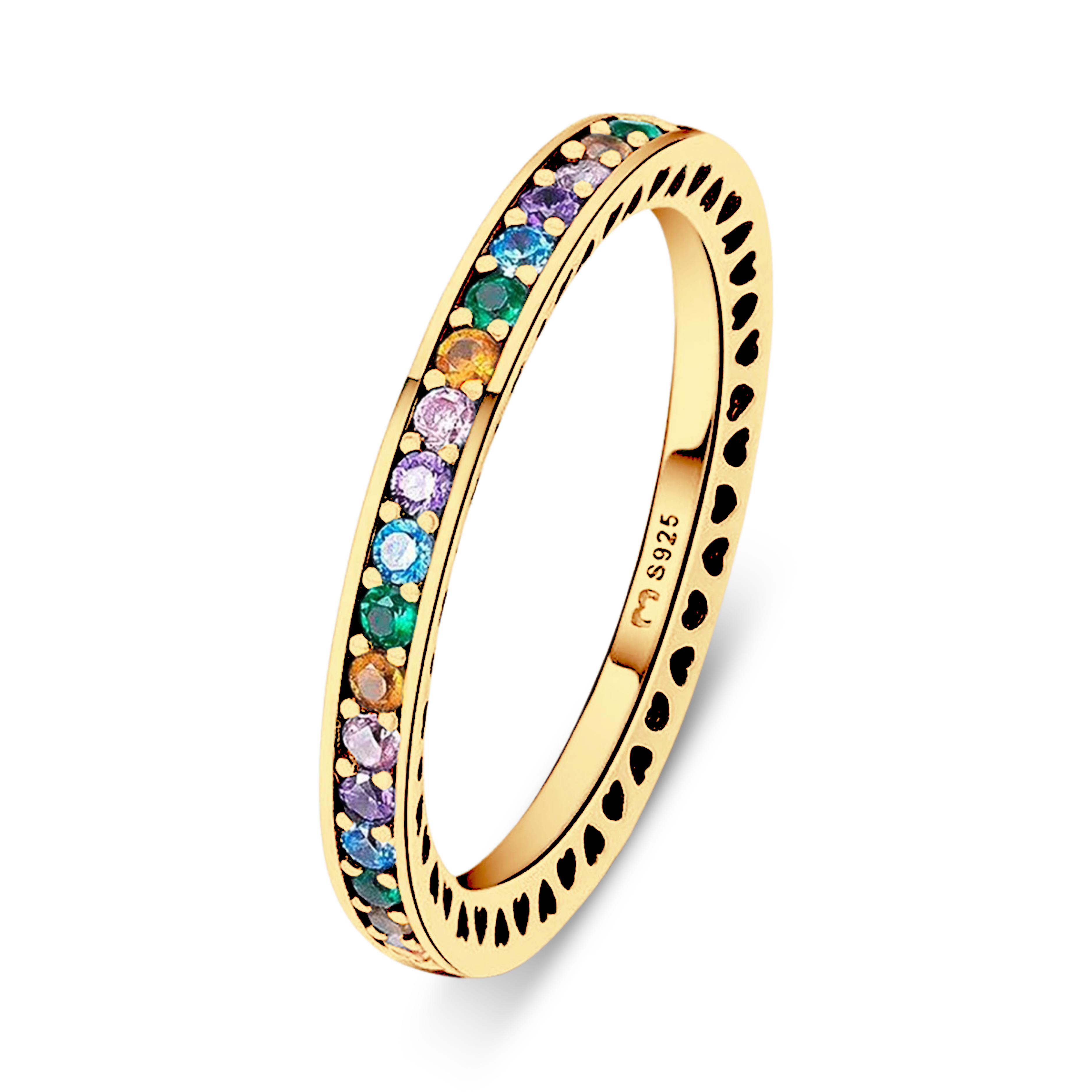 Rainbow Ring - Milas Jewels Shop