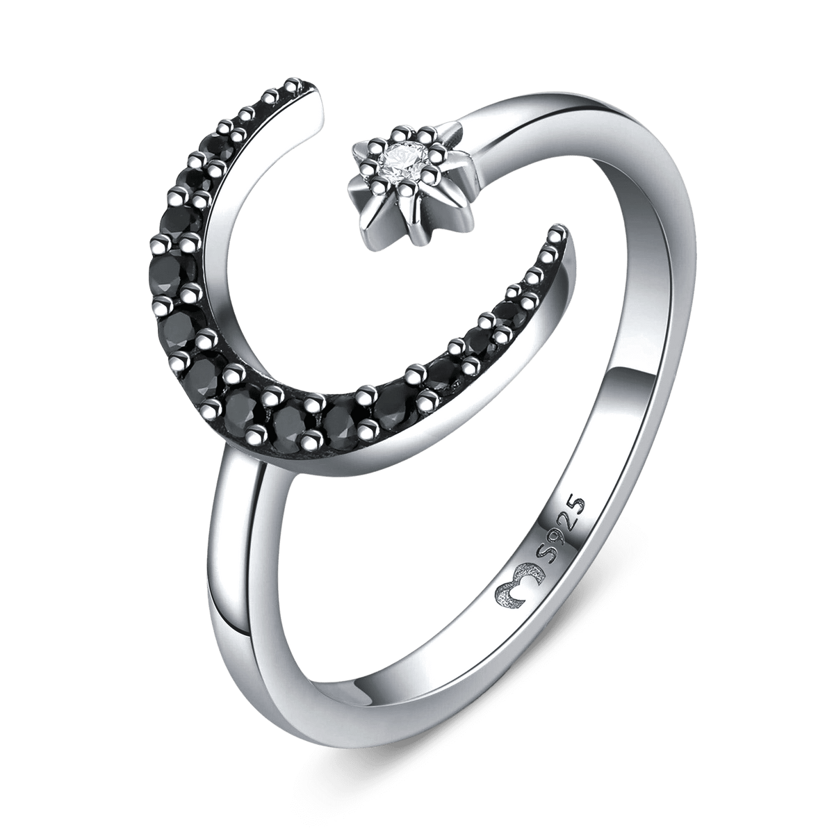 Crescent Moon Ring - Milas Jewels Shop