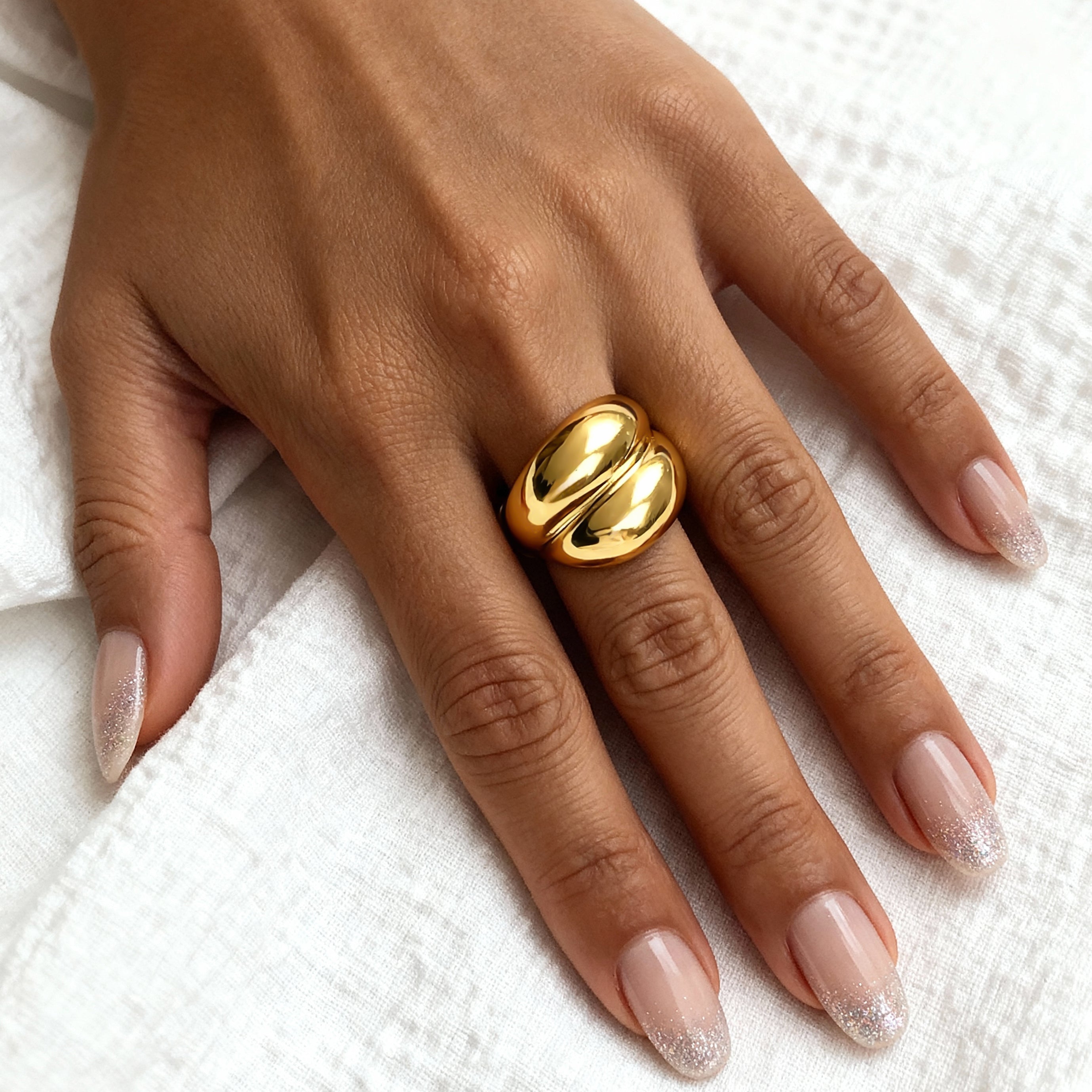 Sculptural Ring - Milas Jewels Shop