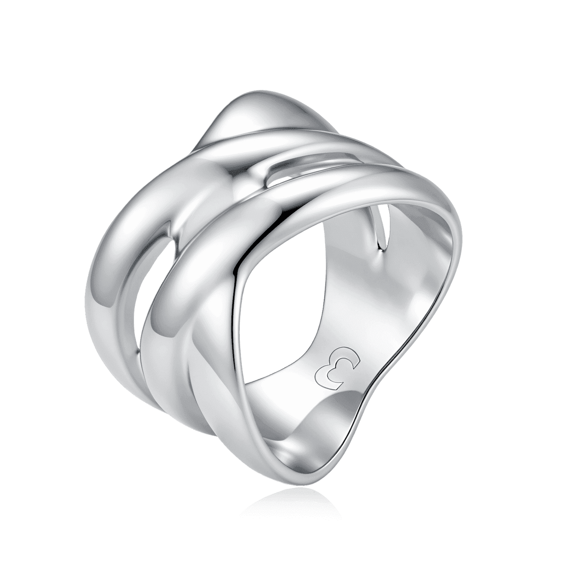 Curved Lines Ring