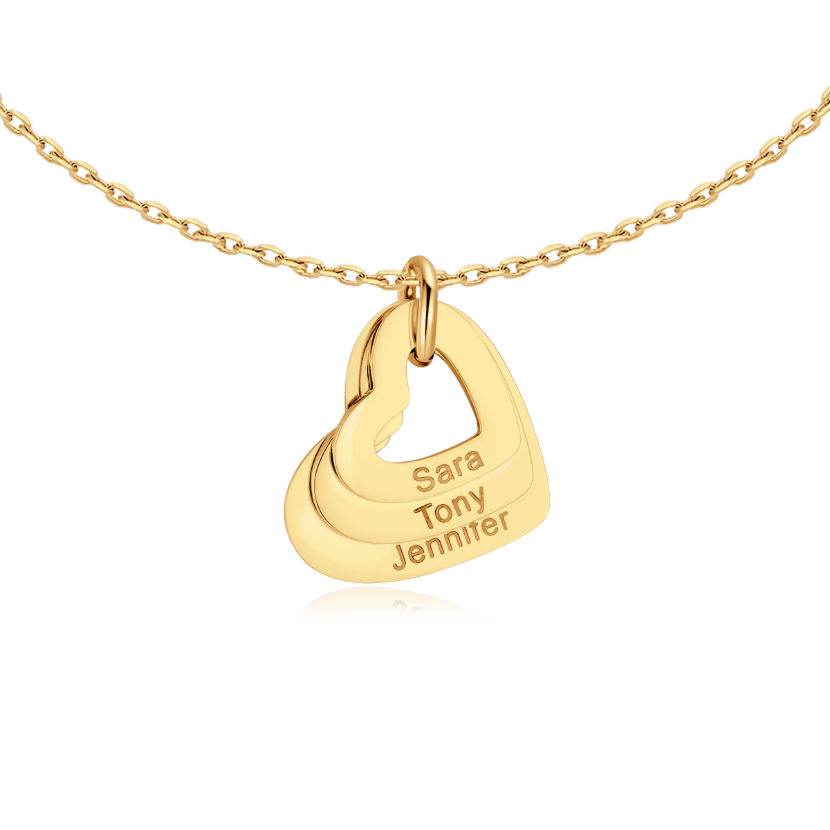Affection Necklace - Personalized - Milas Jewels Shop