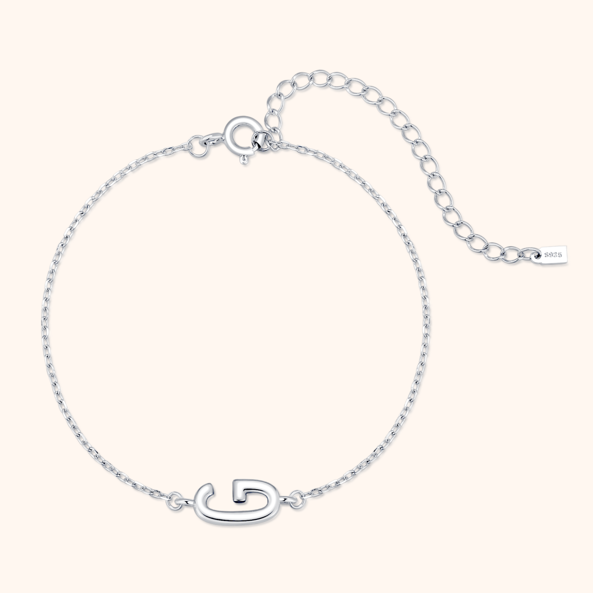 Alpha Letter Bracelet - Milas Jewels Shop