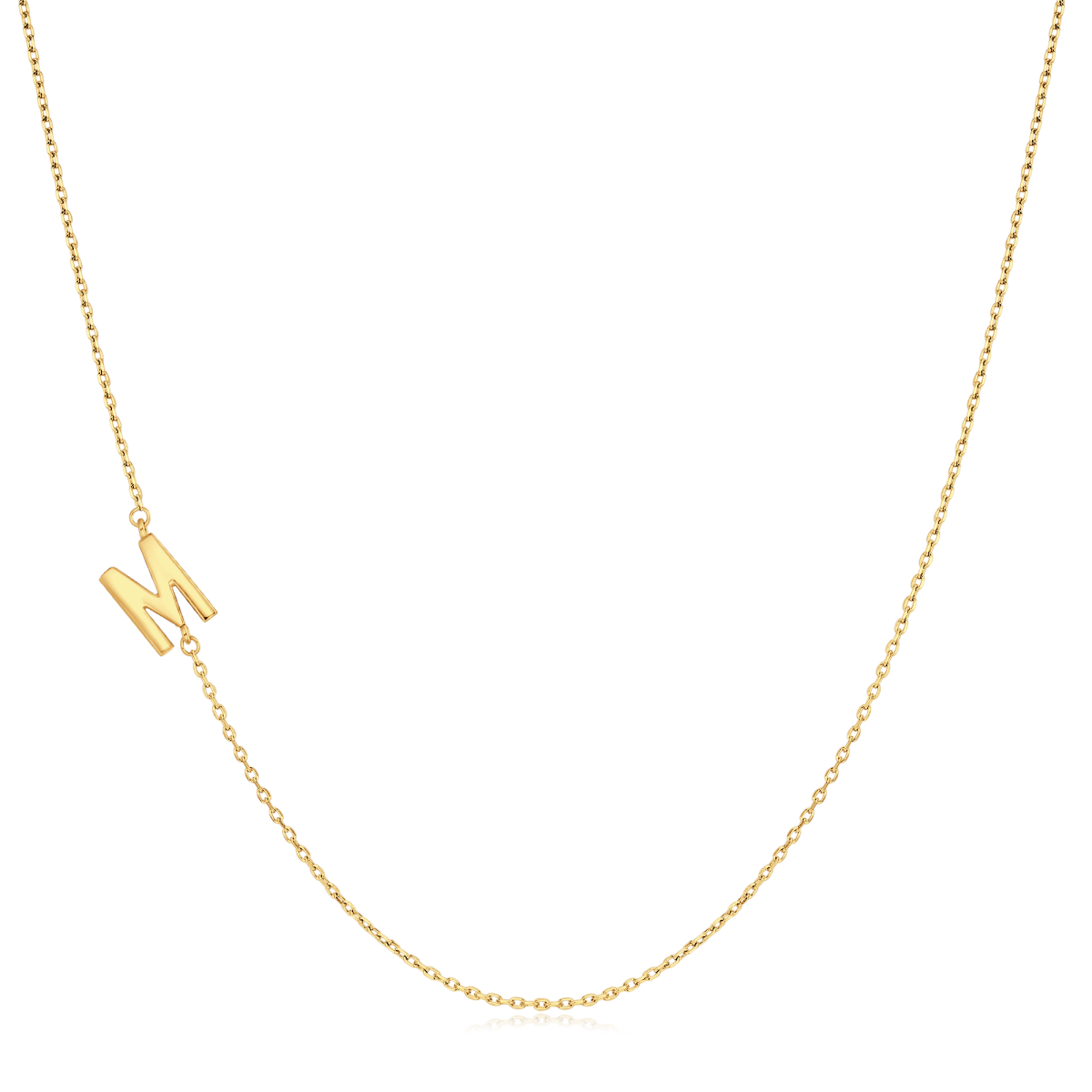 Alpha Letters Necklace - Milas Jewels Shop