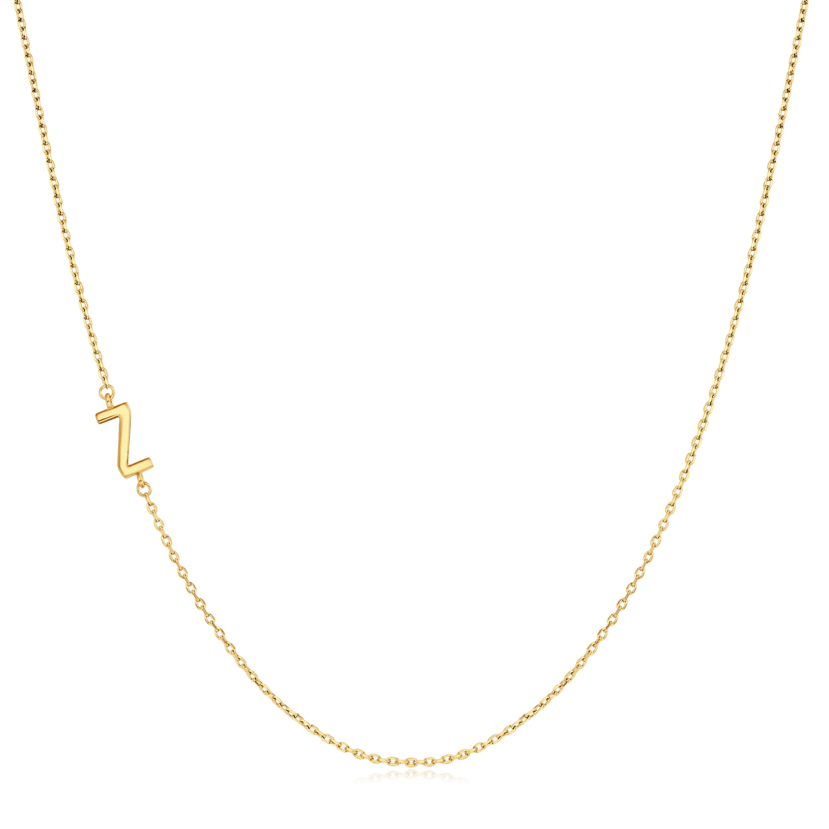Alpha Letters Necklace - Milas Jewels Shop