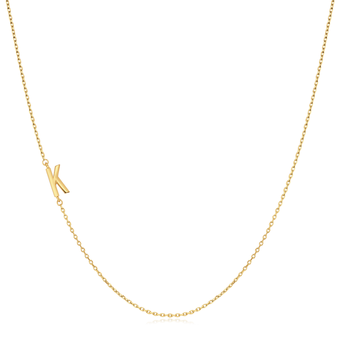 Alpha Letters Necklace - Milas Jewels Shop