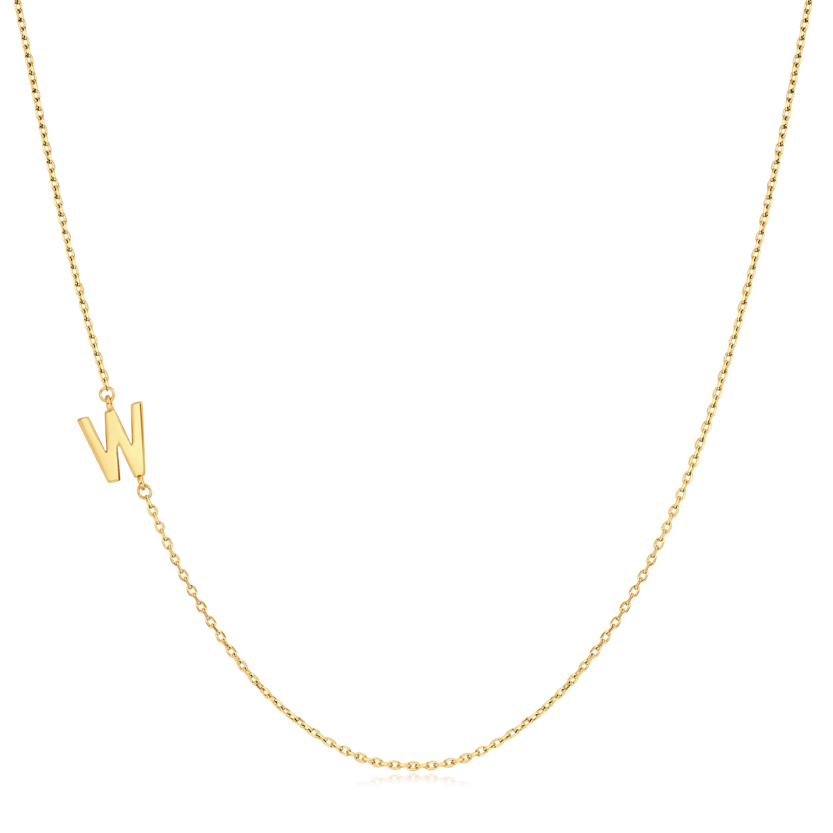 Alpha Letters Necklace - Milas Jewels Shop
