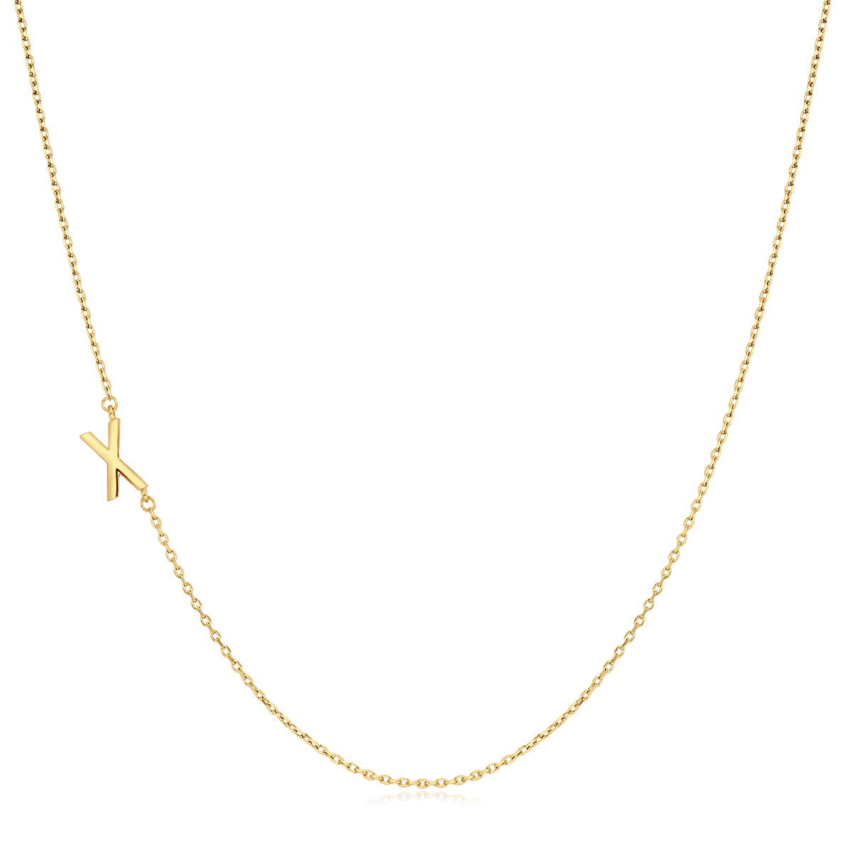 Alpha Letters Necklace - Milas Jewels Shop