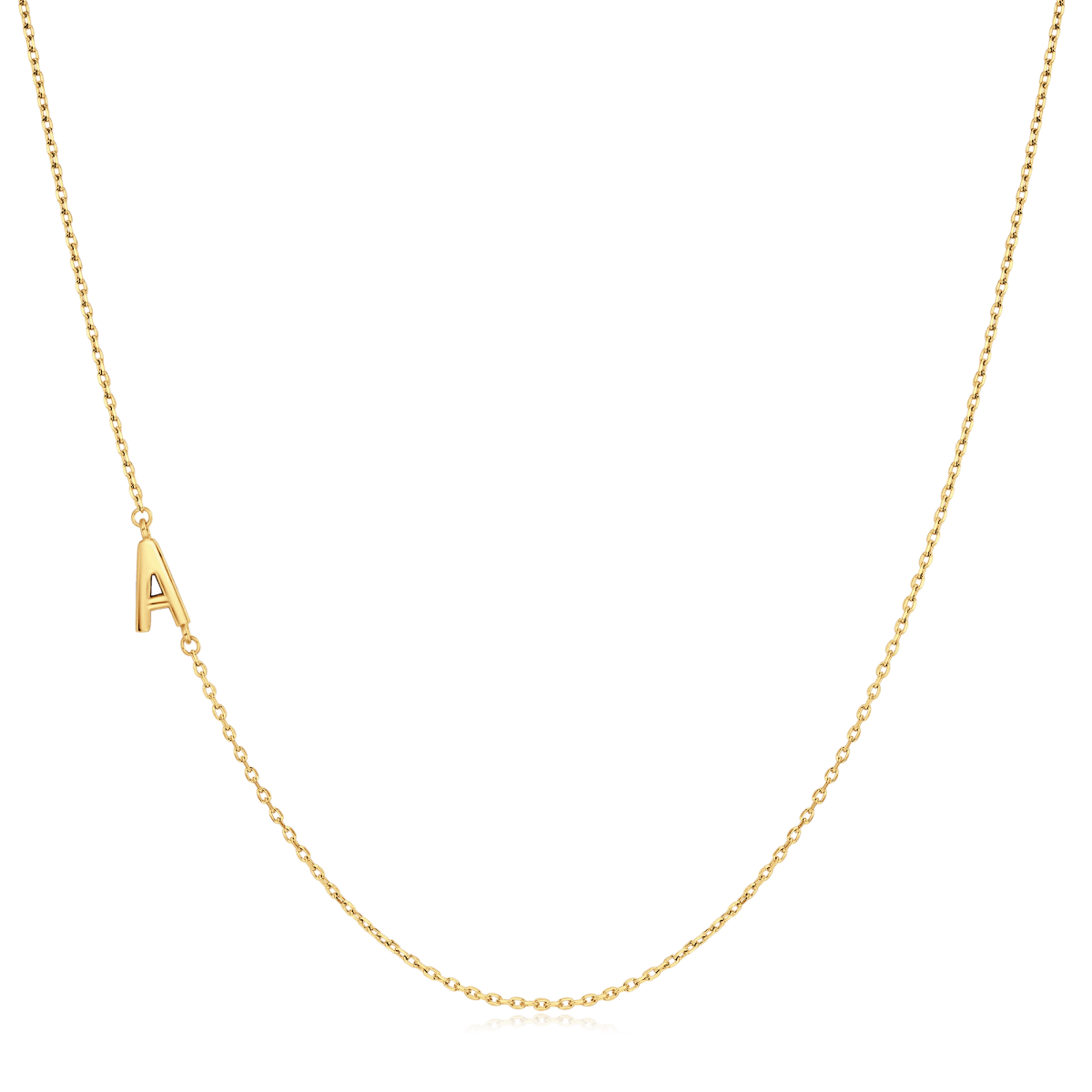 Alpha Letters Necklace - Milas Jewels Shop