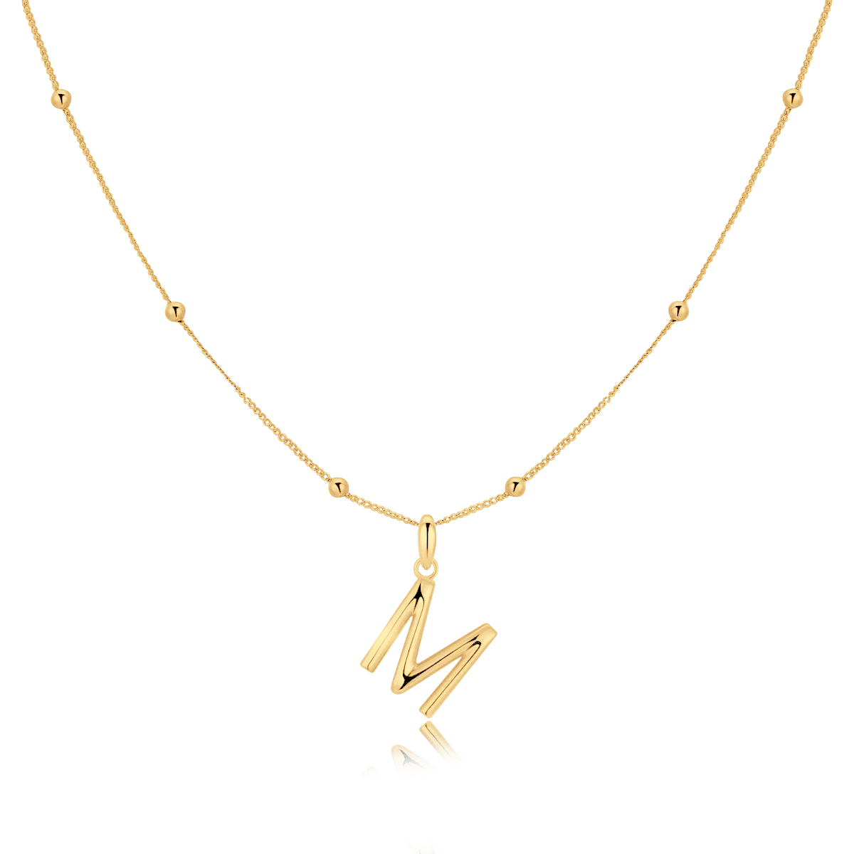 Alphabetical Necklace - Milas Jewels Shop