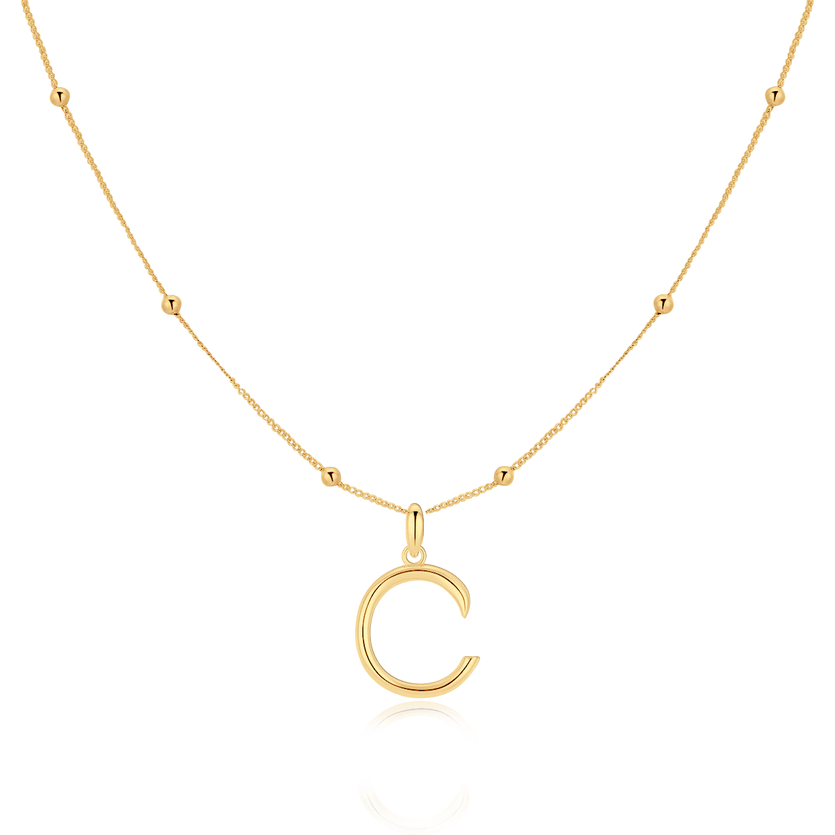 Alphabetical Necklace - Milas Jewels Shop