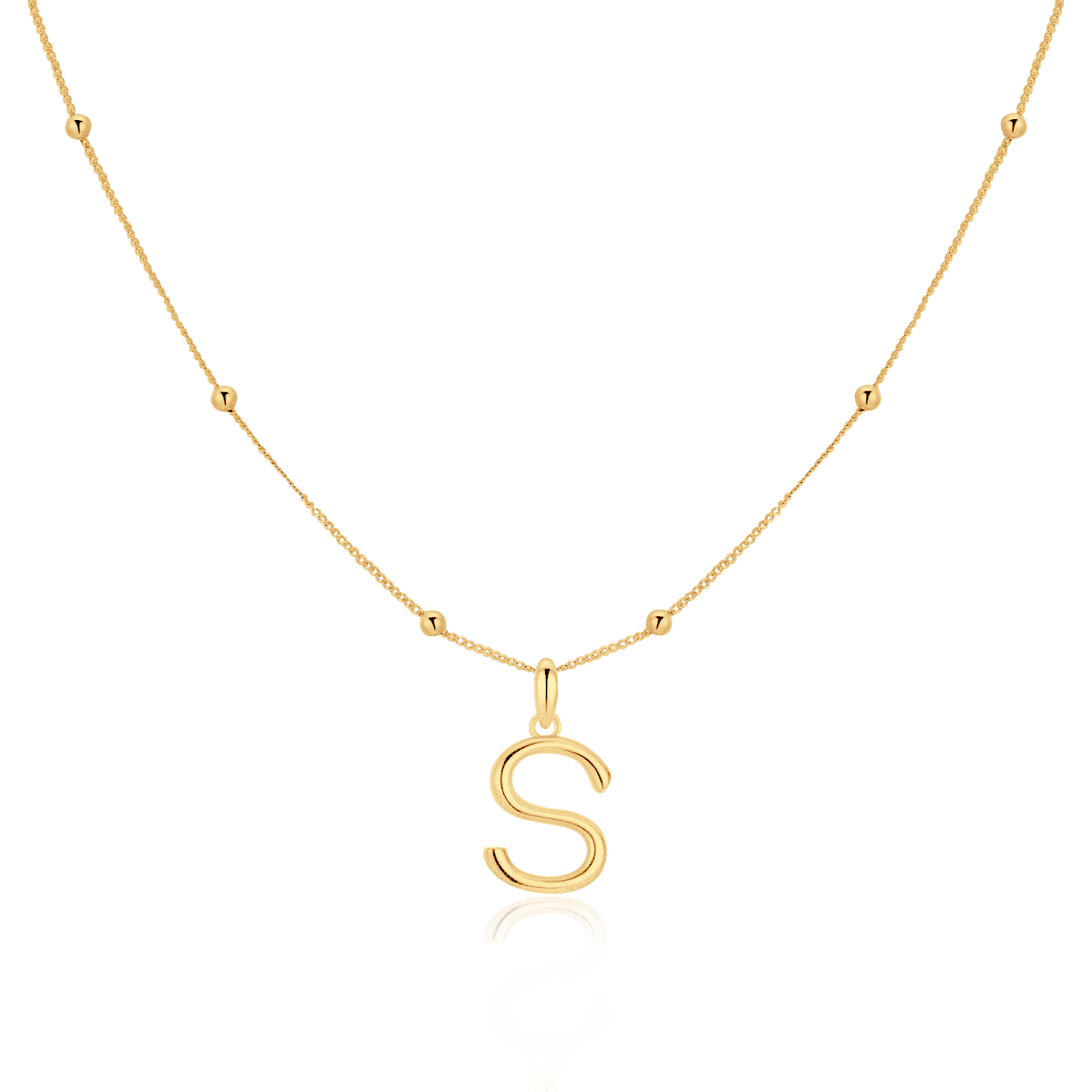 Alphabetical Necklace - Milas Jewels Shop