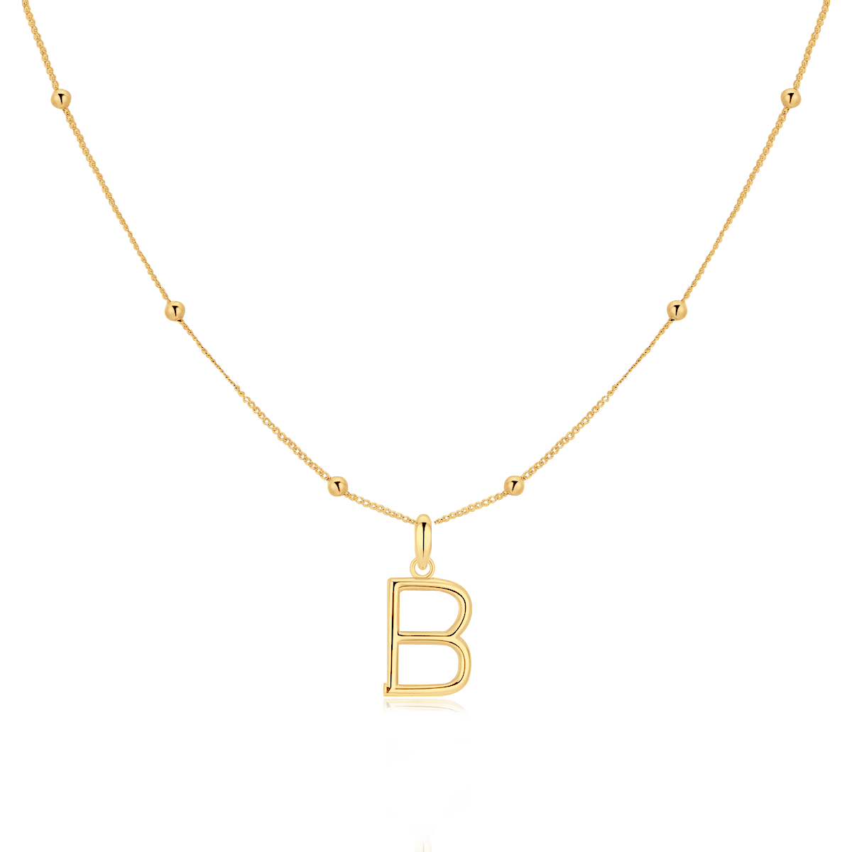 Alphabetical Necklace - Milas Jewels Shop
