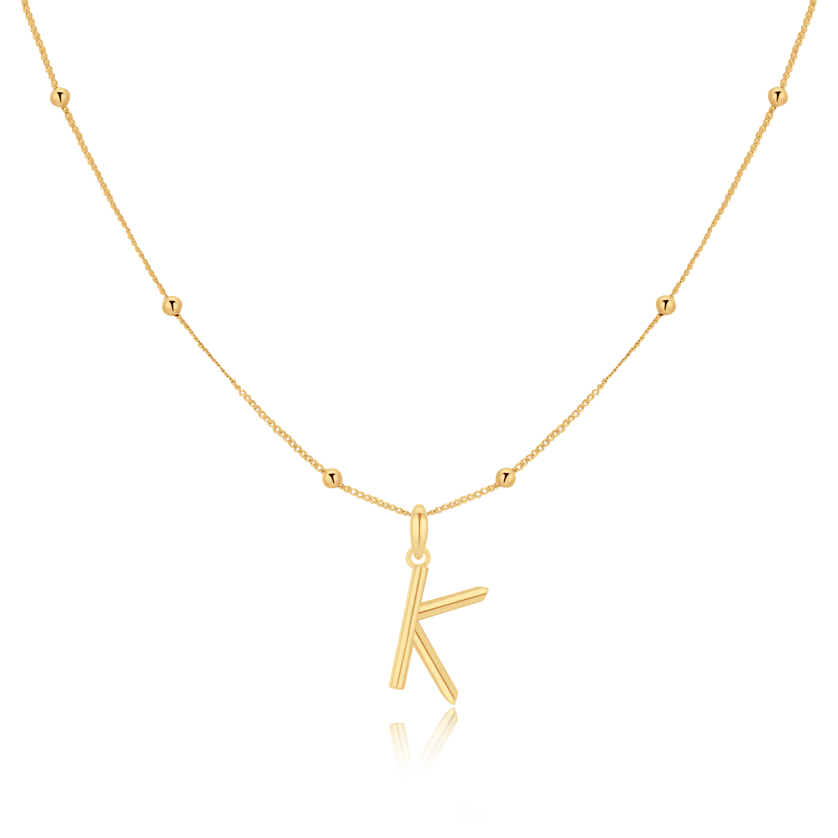 Alphabetical Necklace - Milas Jewels Shop