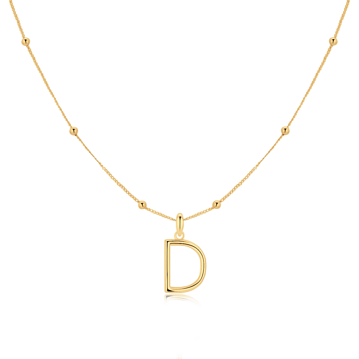 Alphabetical Necklace - Milas Jewels Shop