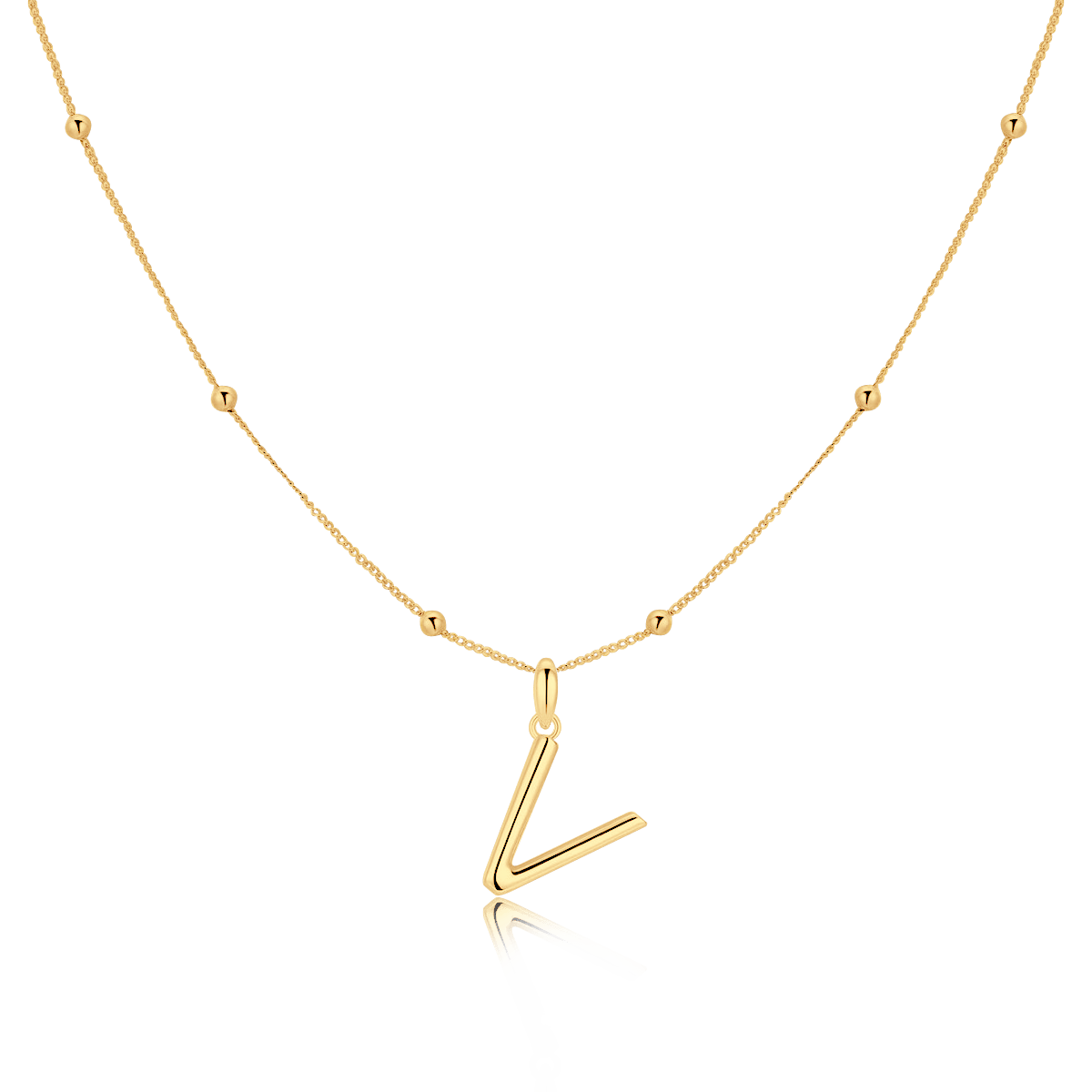 Alphabetical Necklace - Milas Jewels Shop