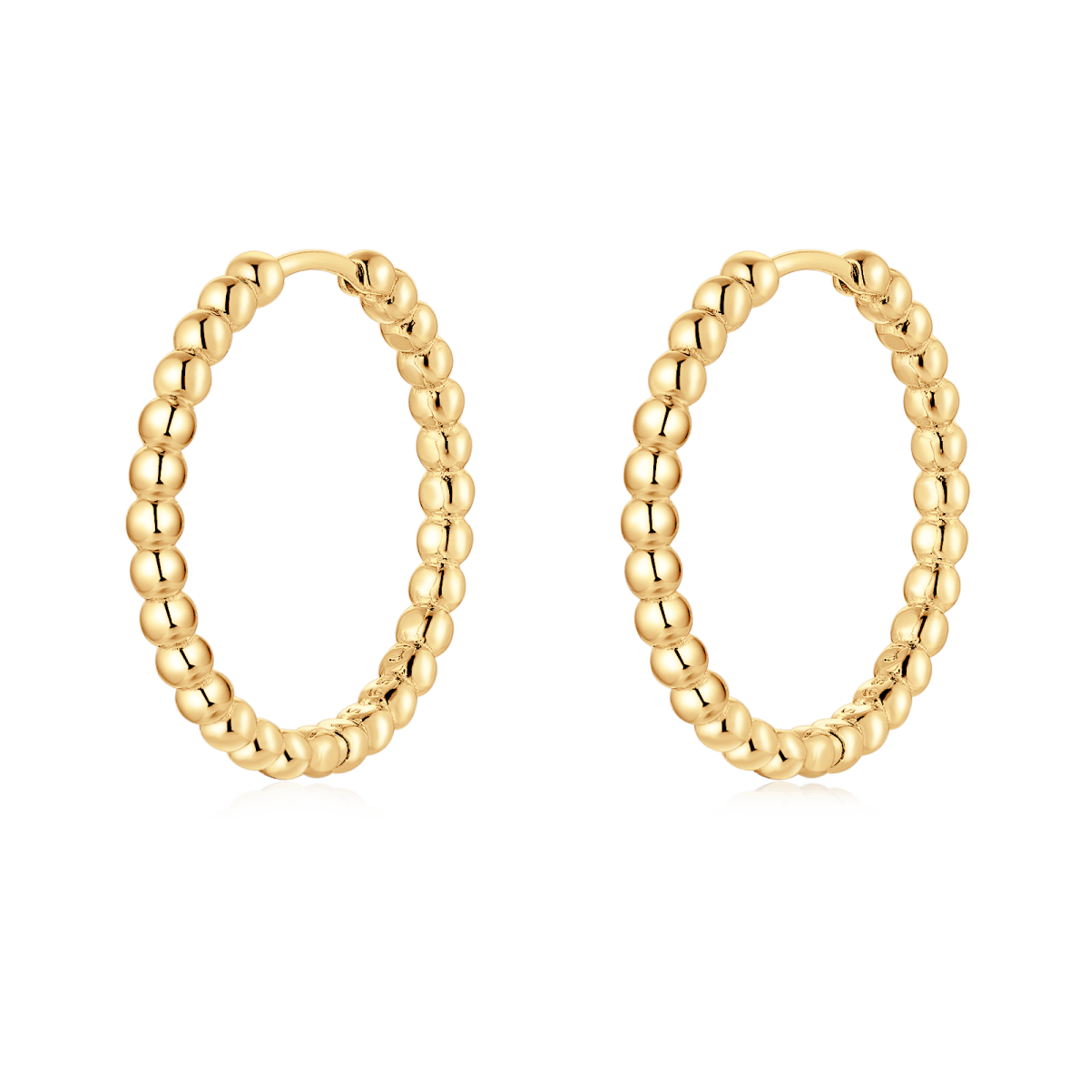 Bubbles Hoop Earrings - Milas Jewels Shop