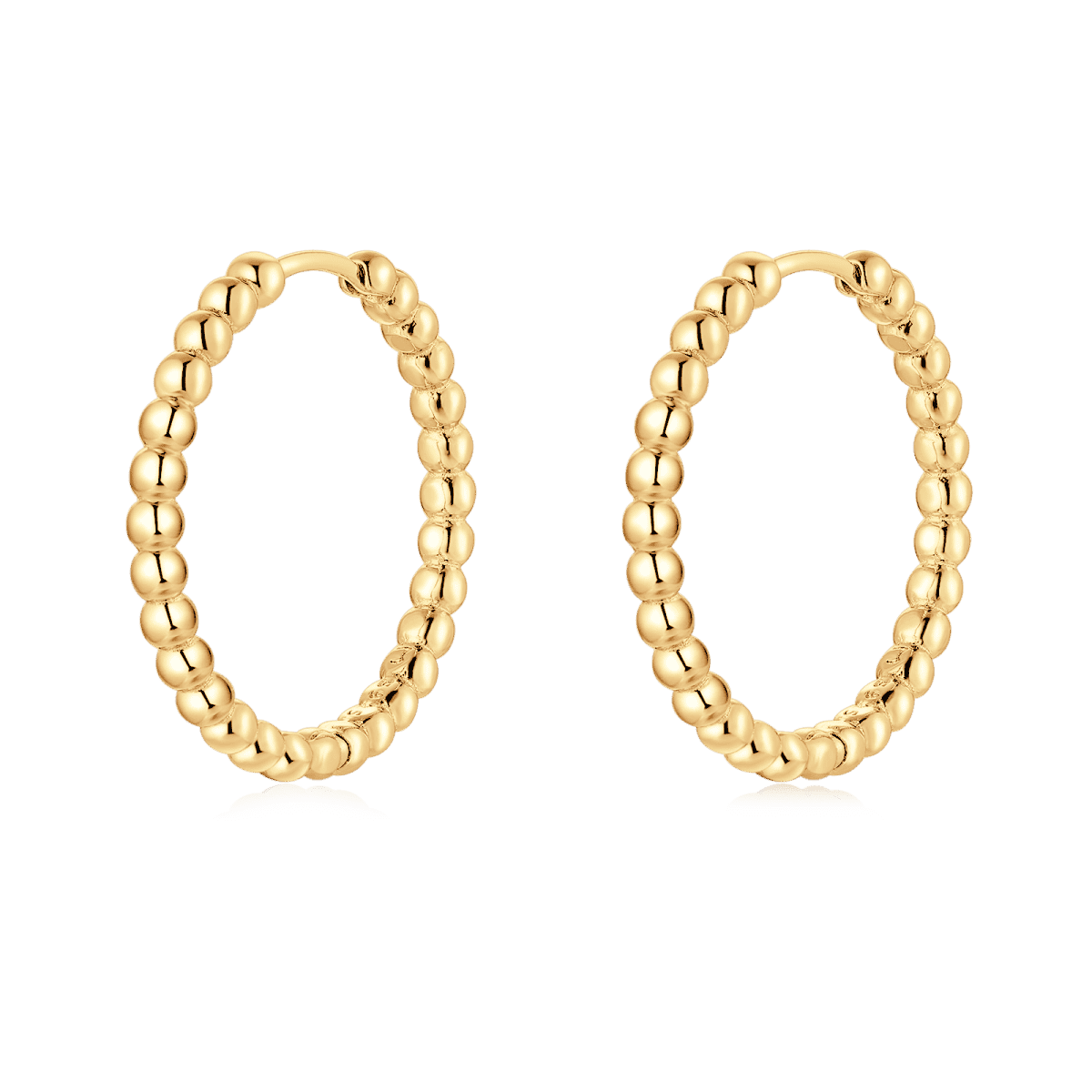Bubbles Hoop Earrings - Milas Jewels Shop