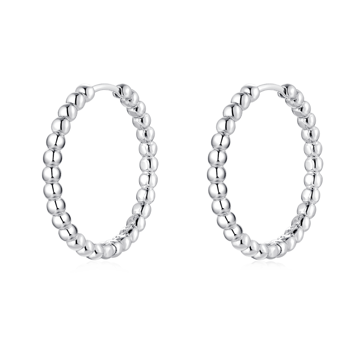 Bubbles Hoop Earrings - Milas Jewels Shop