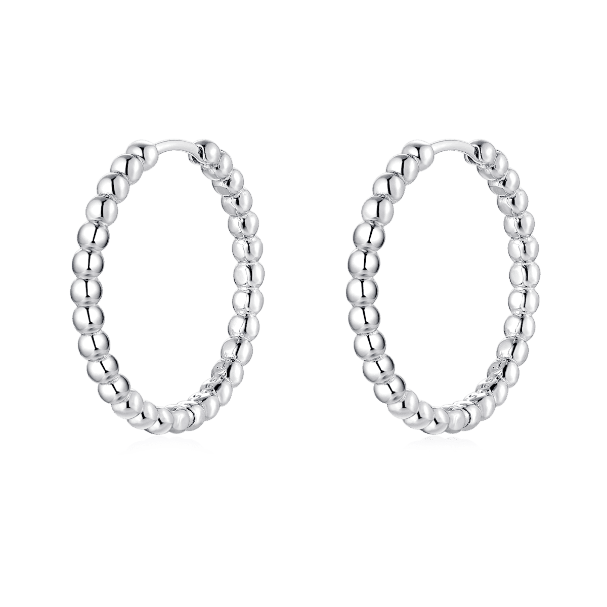 Bubbles Hoop Earrings - Milas Jewels Shop