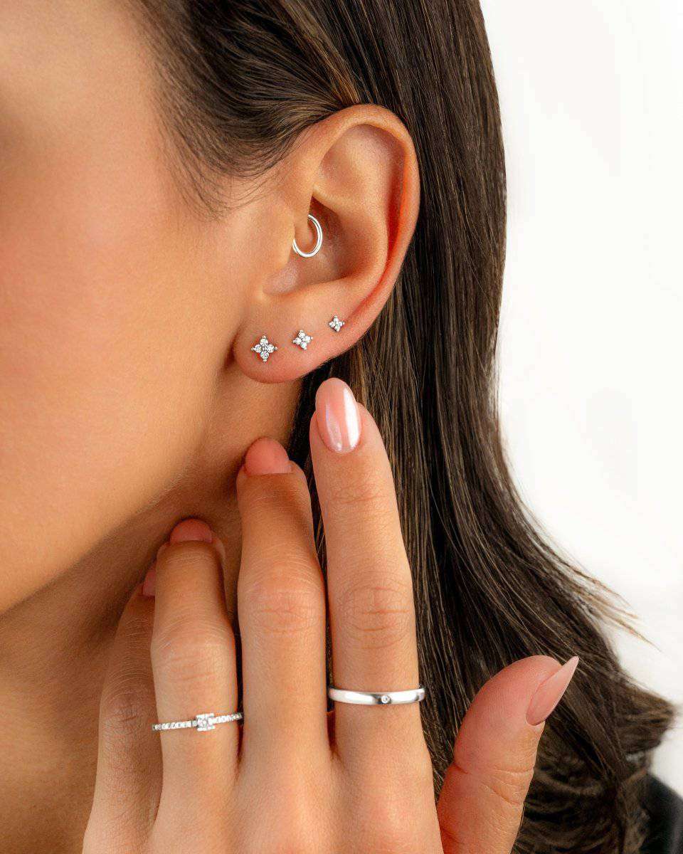 "Butterflies Stars" Earrings - Milas Jewels Shop