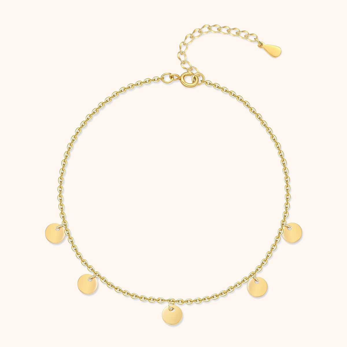 "Circles" Anklet - Milas Jewels Shop