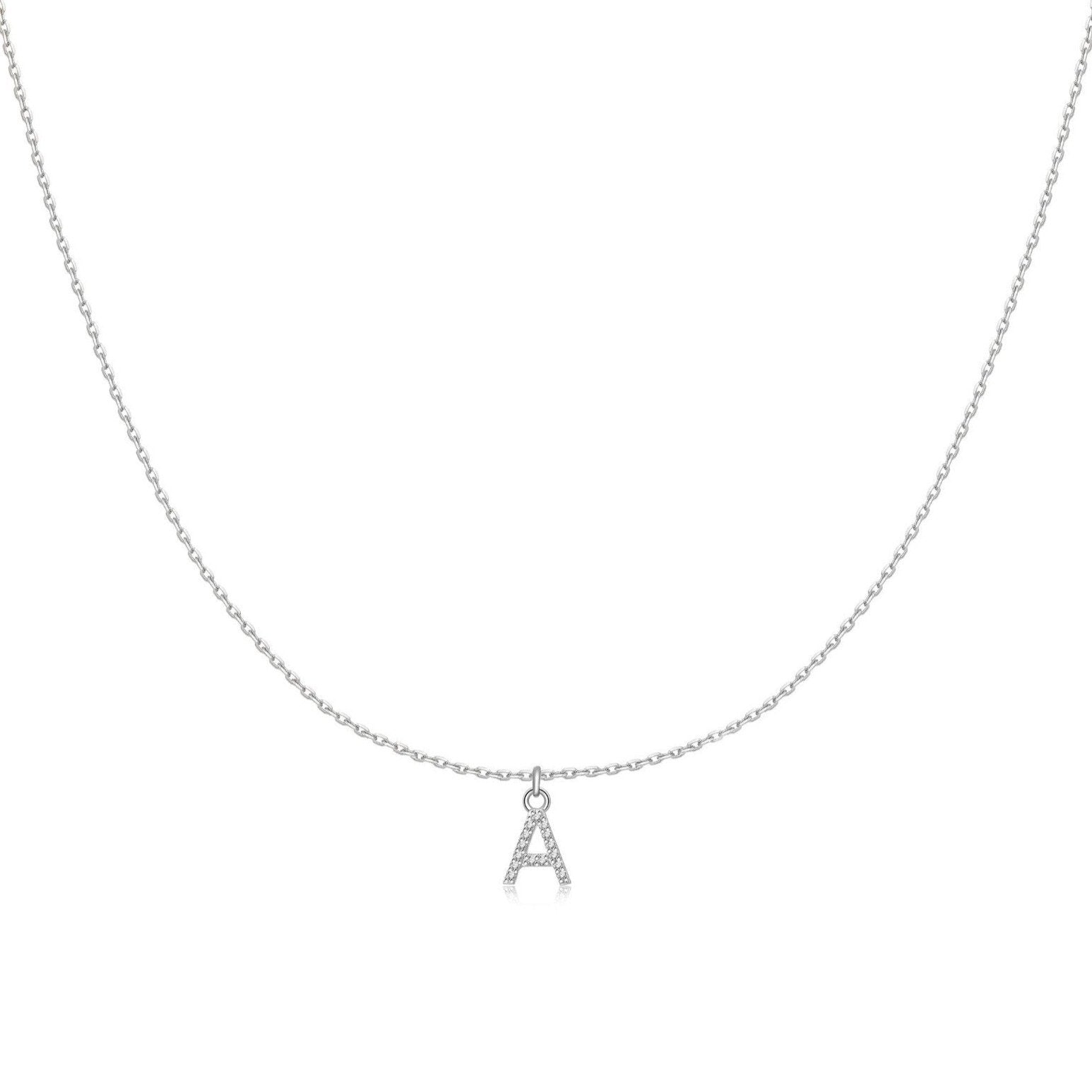 "Little Initial" Necklace - Milas Jewels Shop