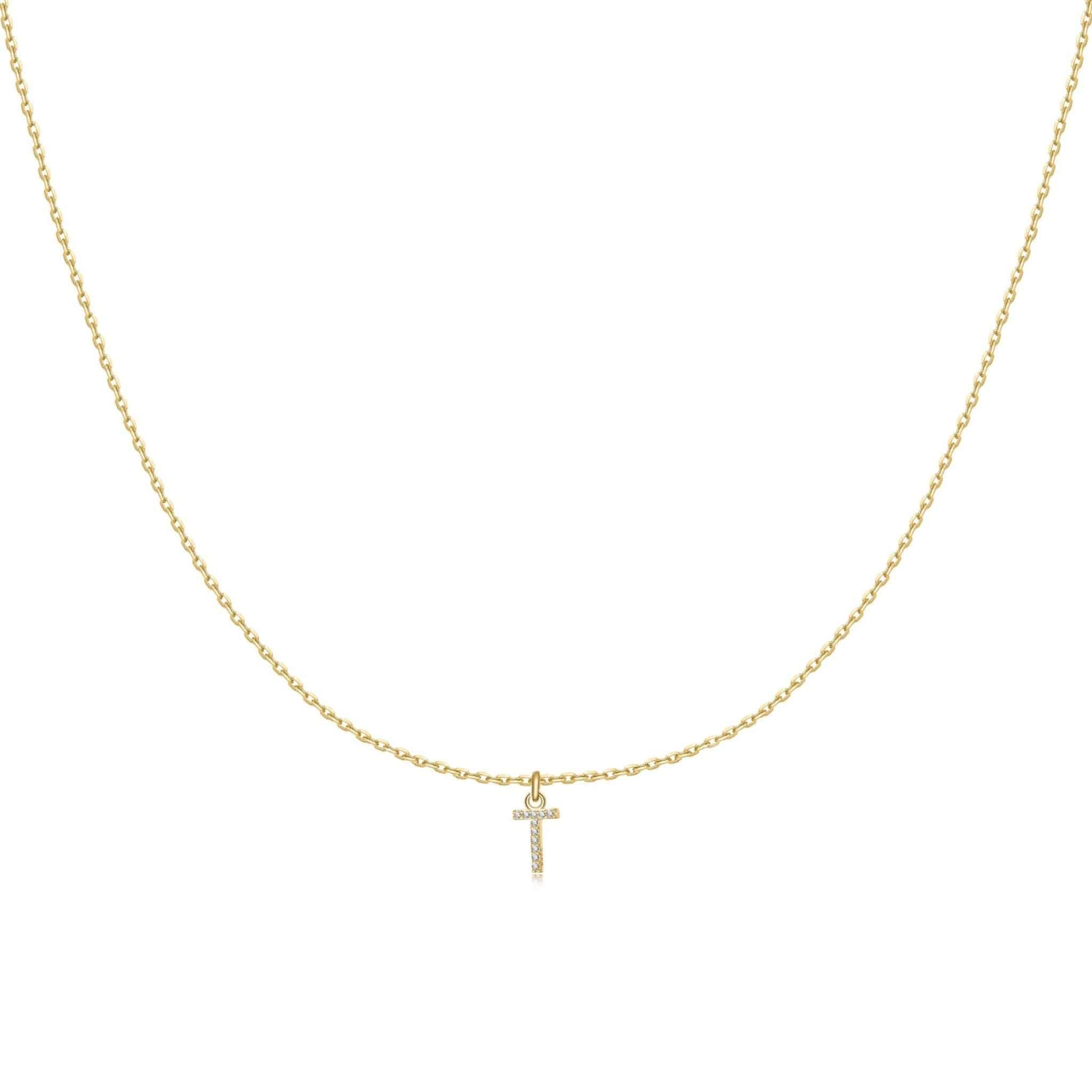 "Little Initial" Necklace - Milas Jewels Shop