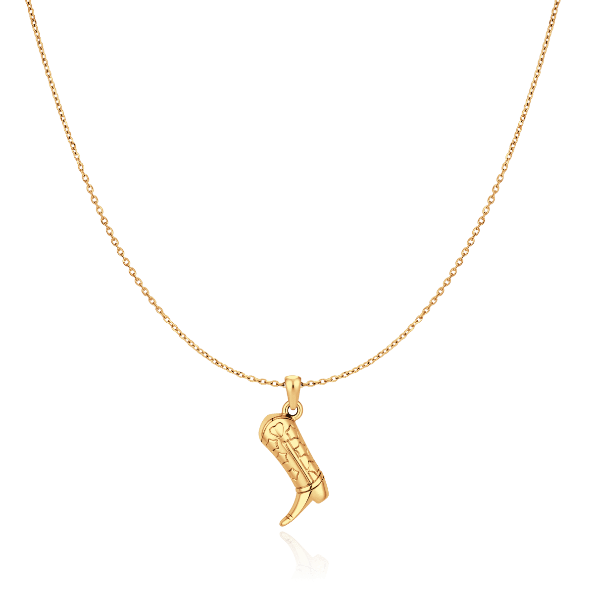 Cowboy Boot Necklace