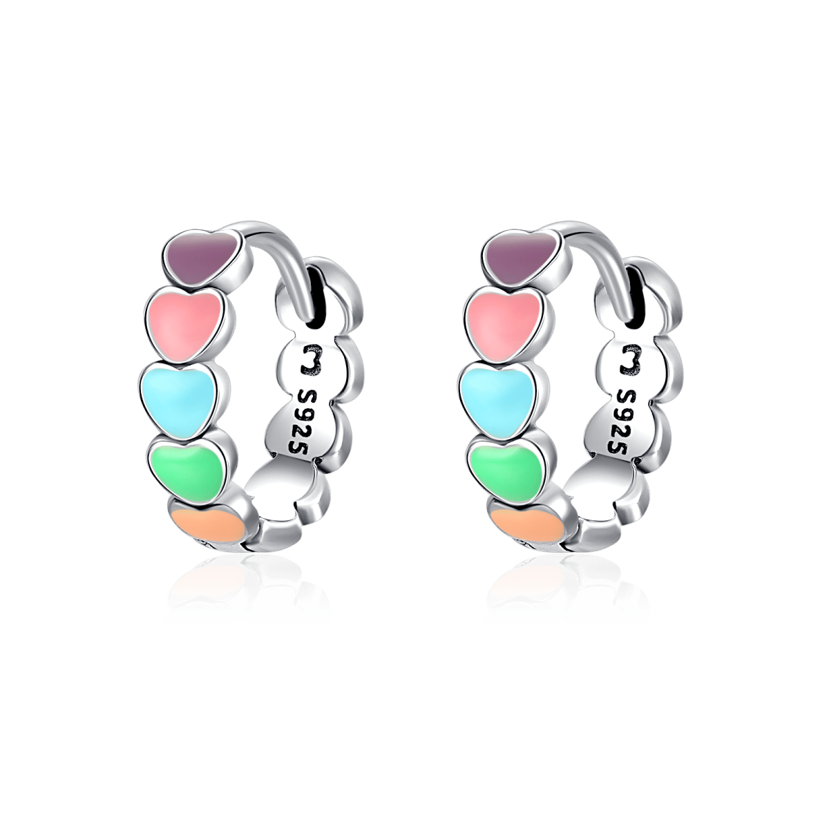 Colorful Love Earrings - Milas Jewels Shop