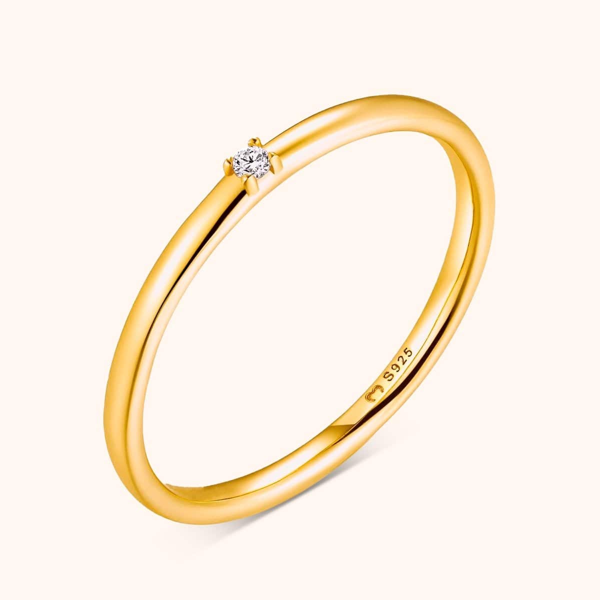 "Delicate Zirconia" Ring - Milas Jewels Shop