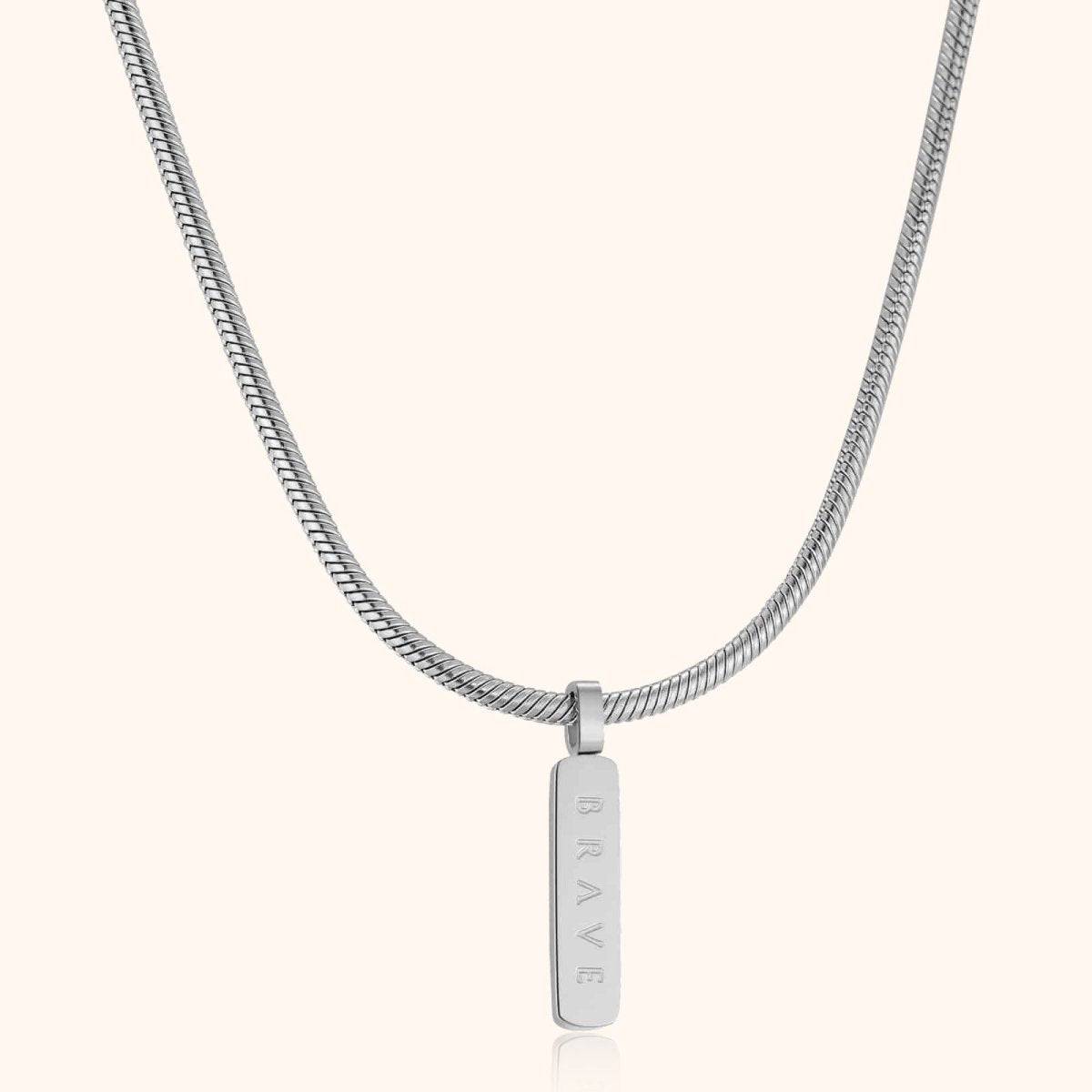 "Empower Rombul" BRAVE Men's Necklace - Milas Jewels Shop