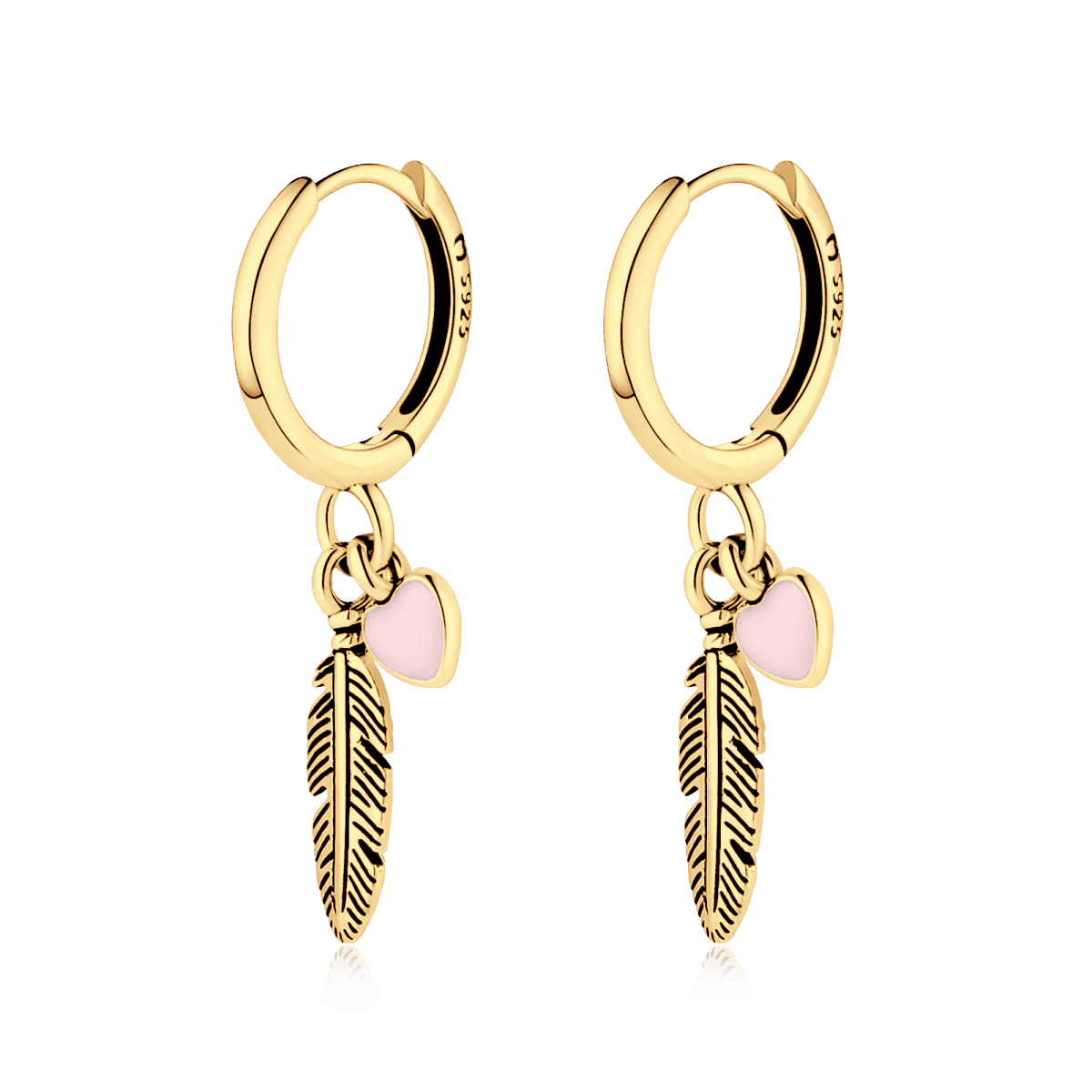 Feathers of Love Earrings