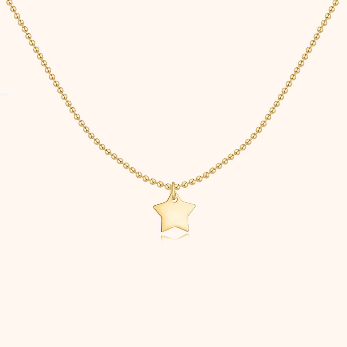 "Five Star" Necklace ~ Personalized - Milas Jewels Shop
