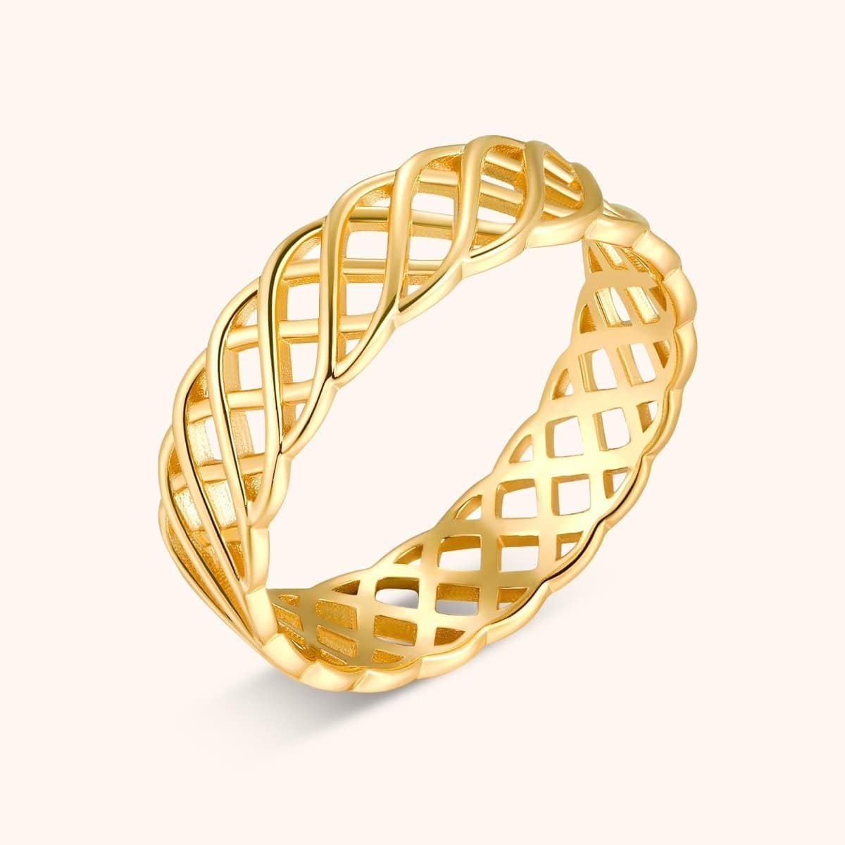 "Hollow" Ring - Milas Jewels Shop